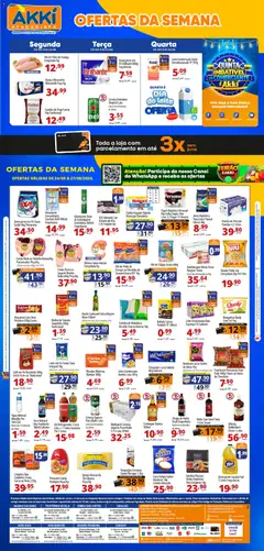 Pré-Visualização do folheto "Akki Atacadista - Ofertas da semana" da loja Akki Atacadista válido a partir de 24/08/2026
