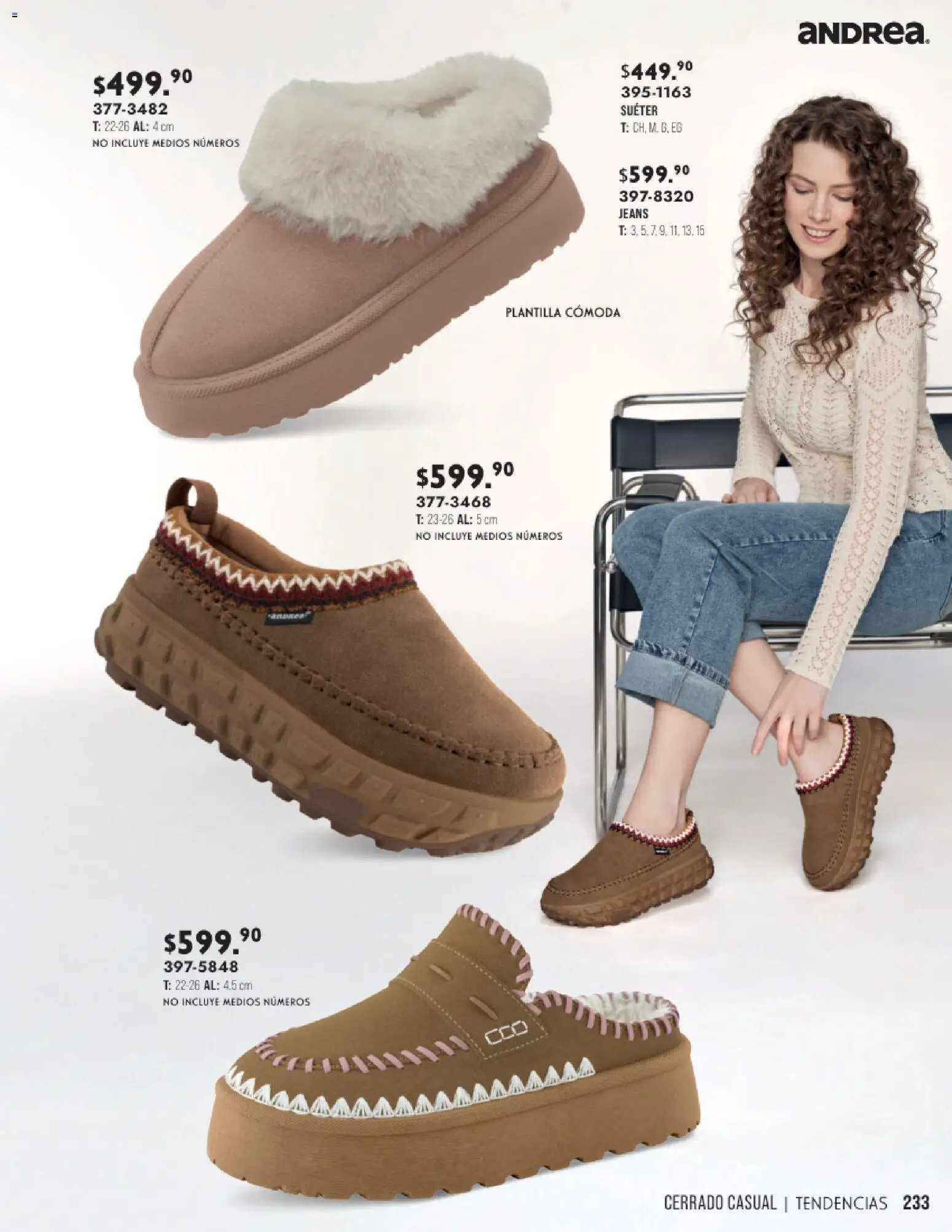 Vista previa las ofertas de la tienda Andrea - Andrea catálogo Otoño Invierno desde el 23/08/2026 