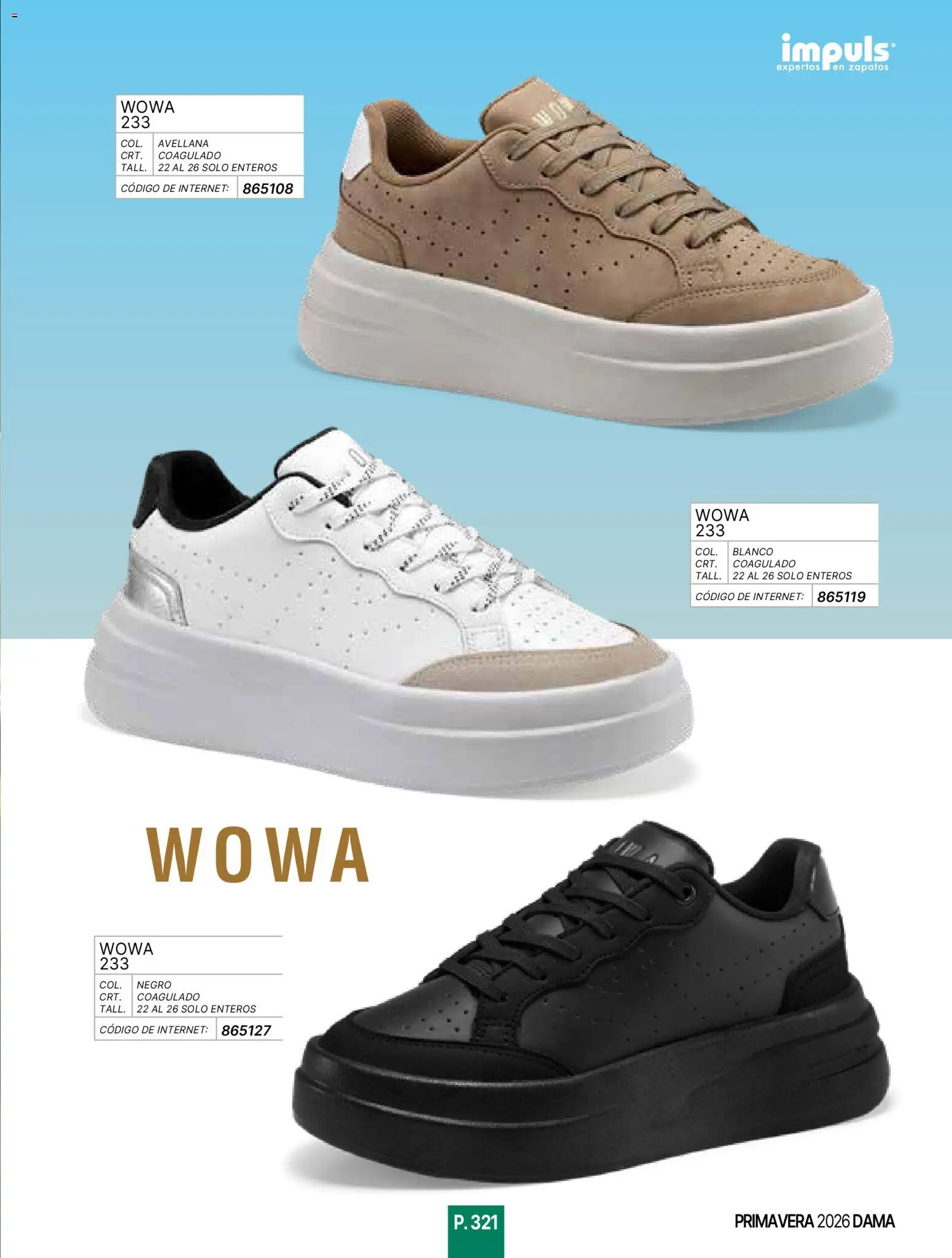 Vista previa las ofertas de la tienda Impuls - Catálogo Primavera desde el 01/01/2026 - Zapatos