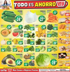 Vista previa las ofertas de la tienda Casa Ley - Casa Ley folleto Las ofertas de frutas y verdunas La Paz desde el 14/05/2026 
