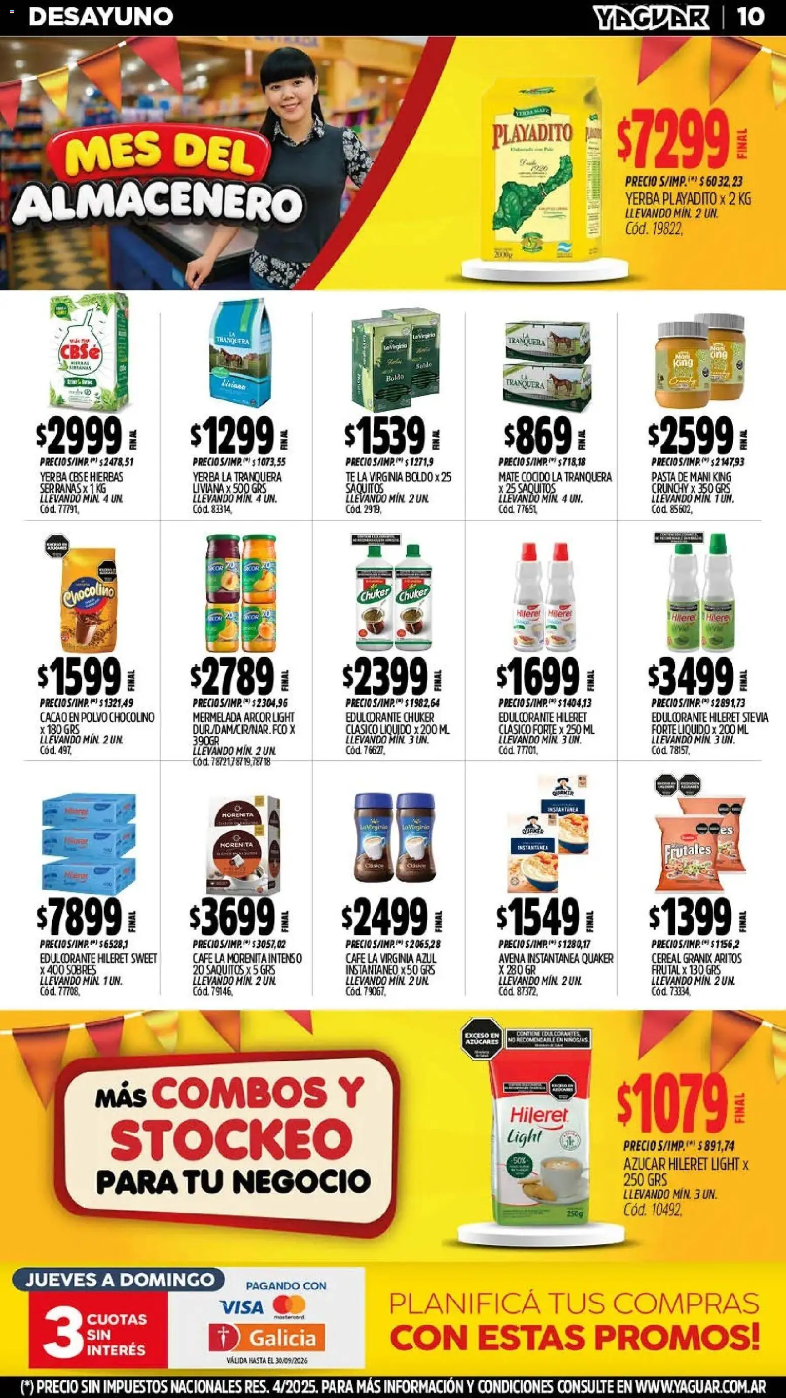 Vista previa del folleto de la tienda Yaguar válido desde el 28/09/2026 