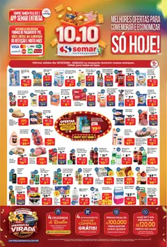 Pré-Visualização do folheto "Semar Supermercado - Ofertas da semana" da loja Semar Supermercado válido a partir de 10/10/2026