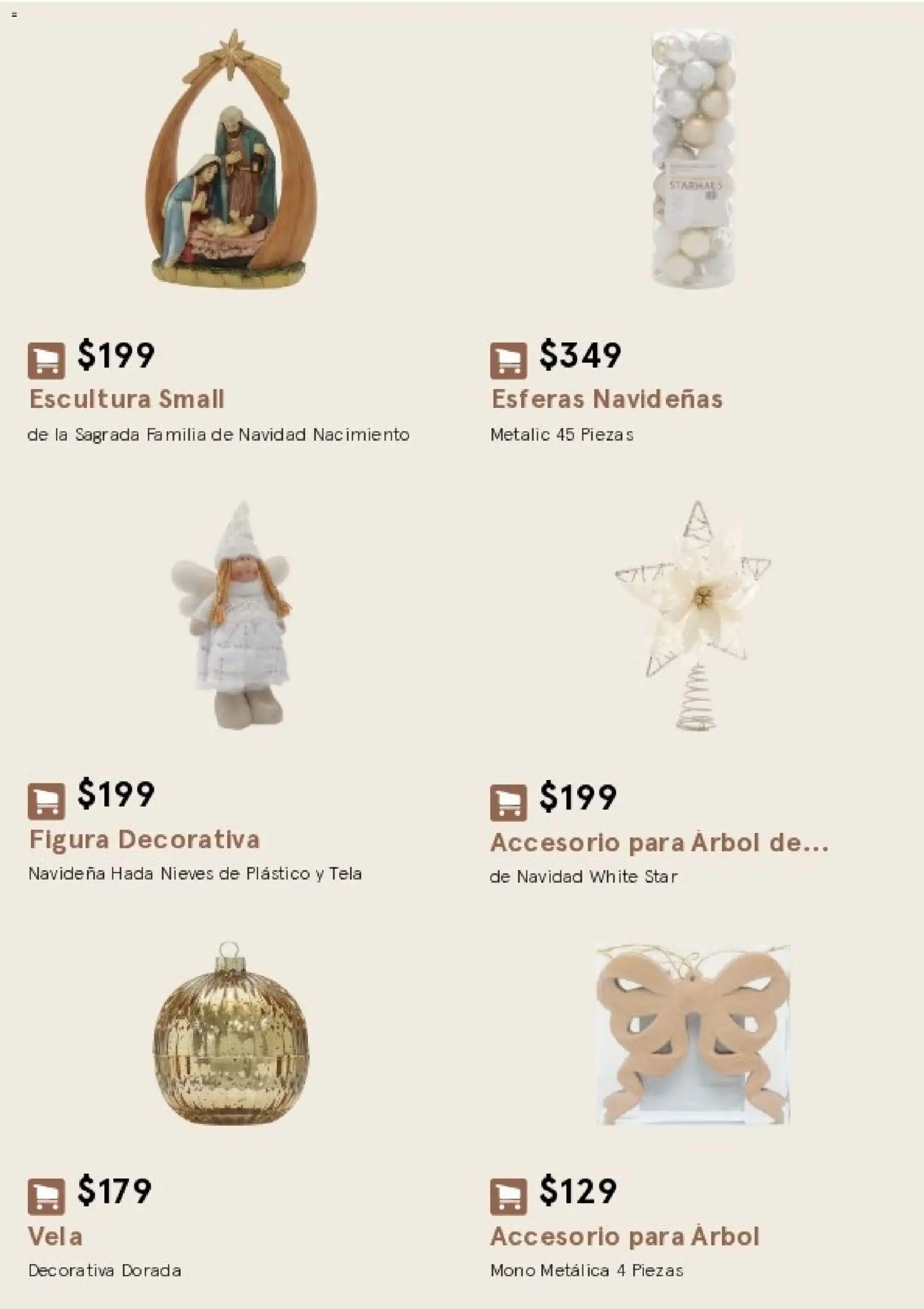 Vista previa las ofertas de la tienda Coppel - Coppel catálogo Starhaus Navidad desde el 14/10/2026 