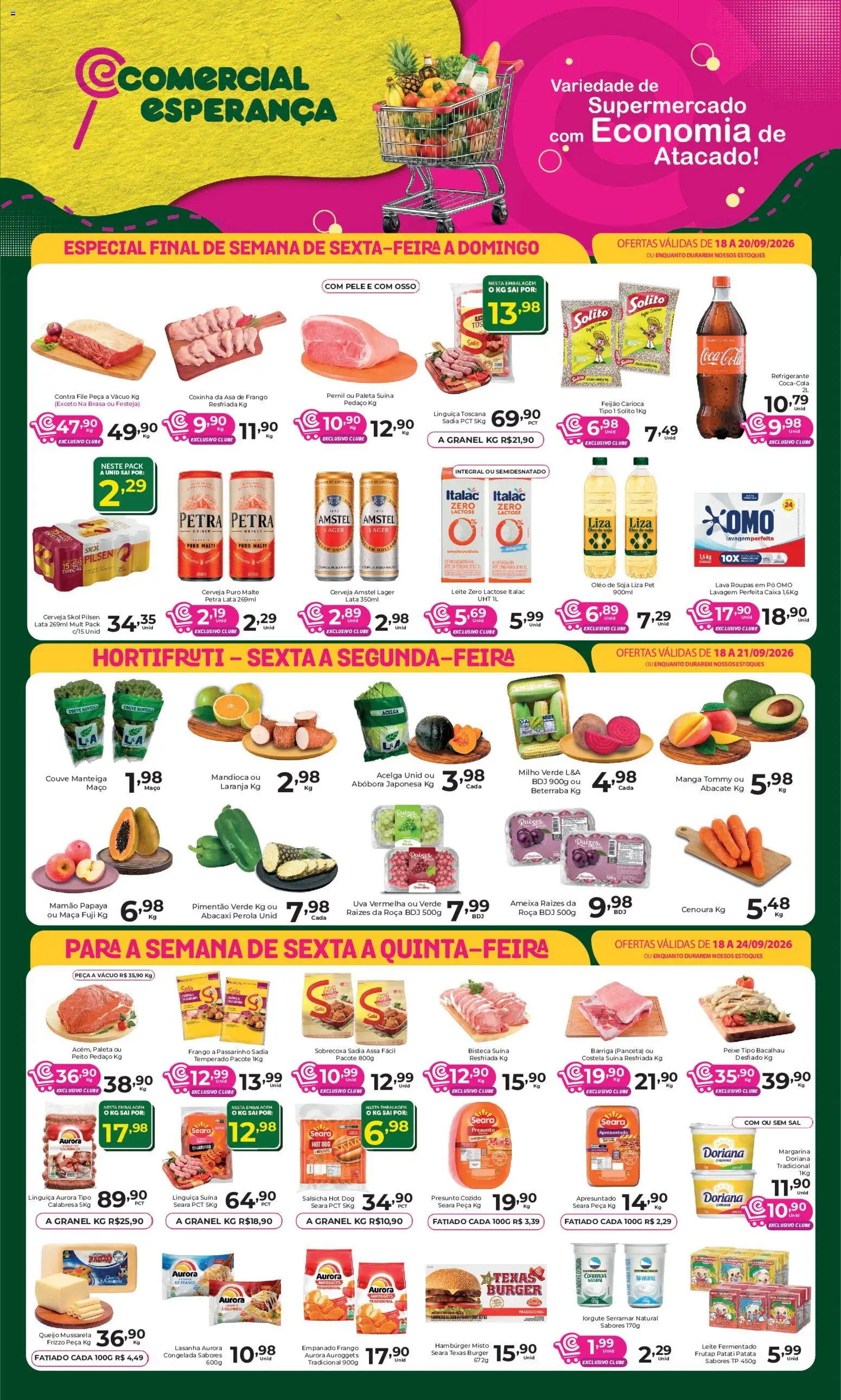 Pré-Visualização do folheto "Folheto" da loja Comercial Esperança válido a partir de 18/09/2026