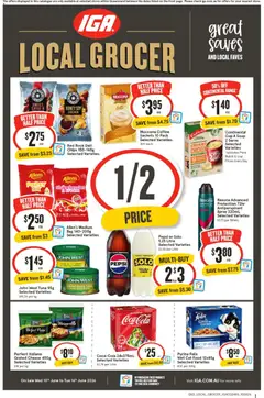 Preview of catalogue IGA Local Grocer QLD from shop IGA valid 10/06/2026
