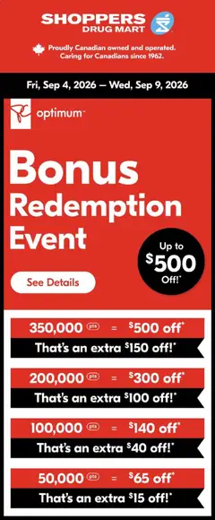 Preview of leaflet Shoppers - Event from shop Shoppers is valid from Sep 04, 2026