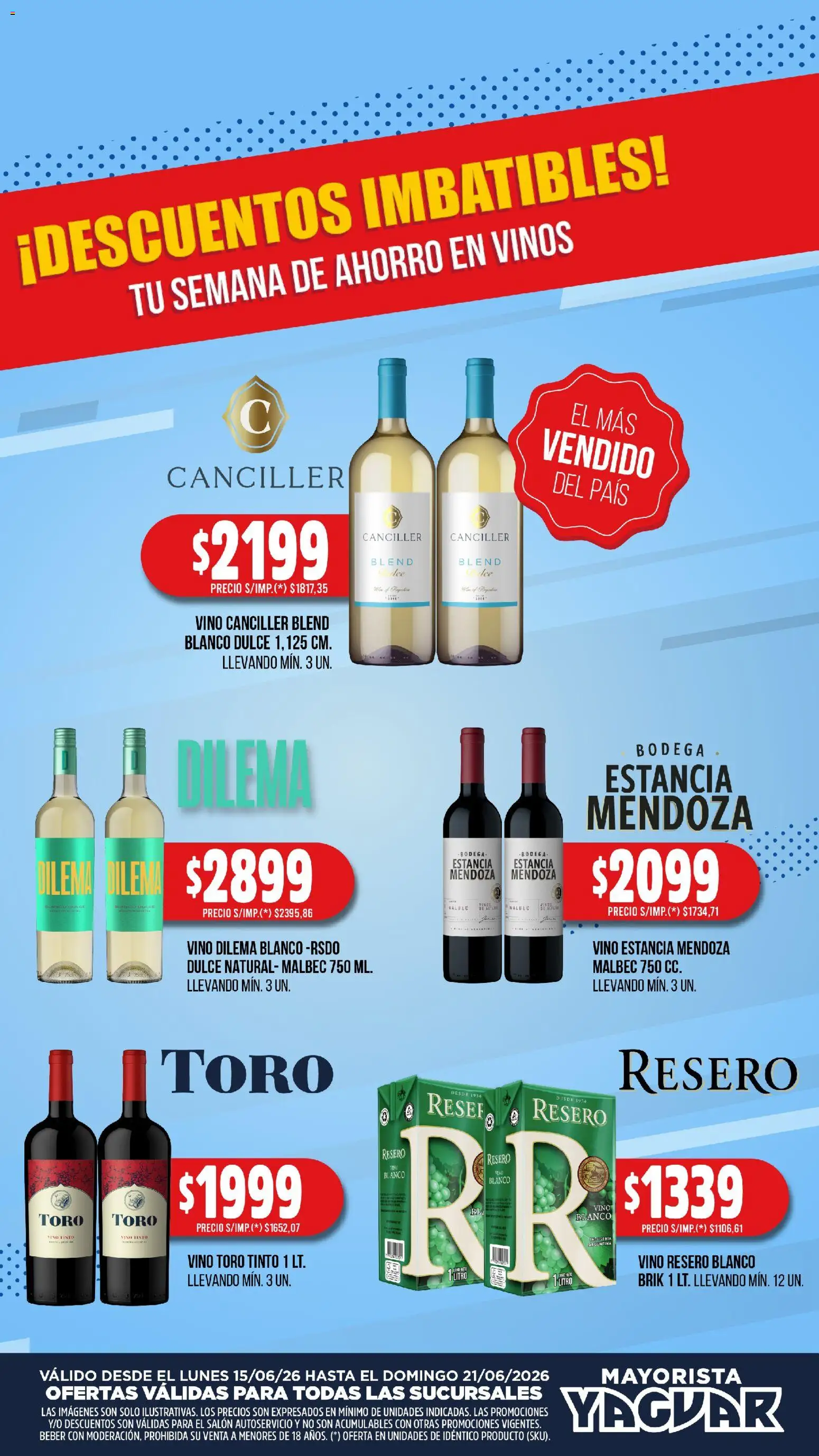 Vista previa del folleto de la tienda Yaguar válido desde el 15/06/2026 