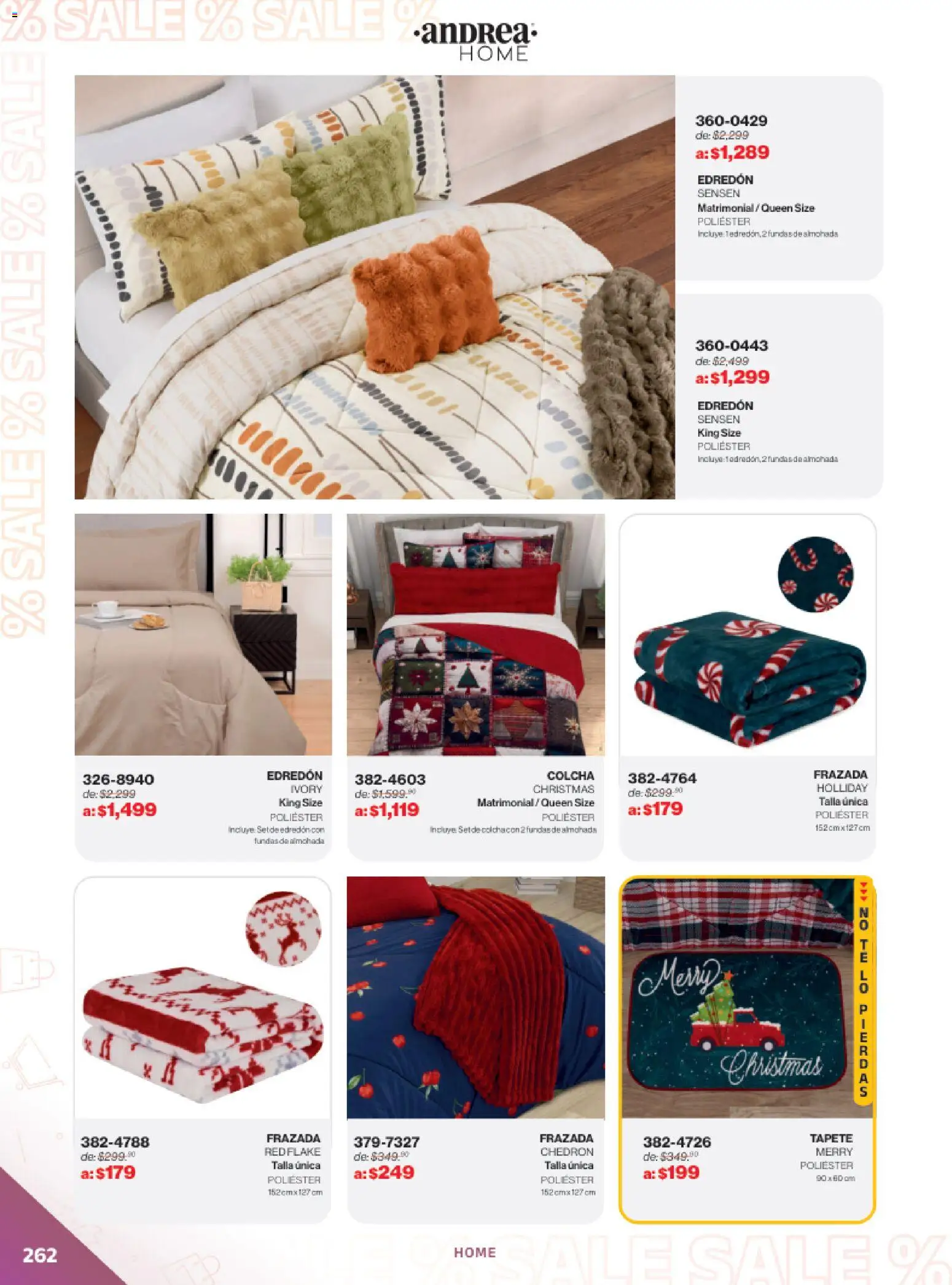 Vista previa las ofertas de la tienda Andrea - Catálogo Outlet desde el 21/12/2025 - Almohada, Tapete