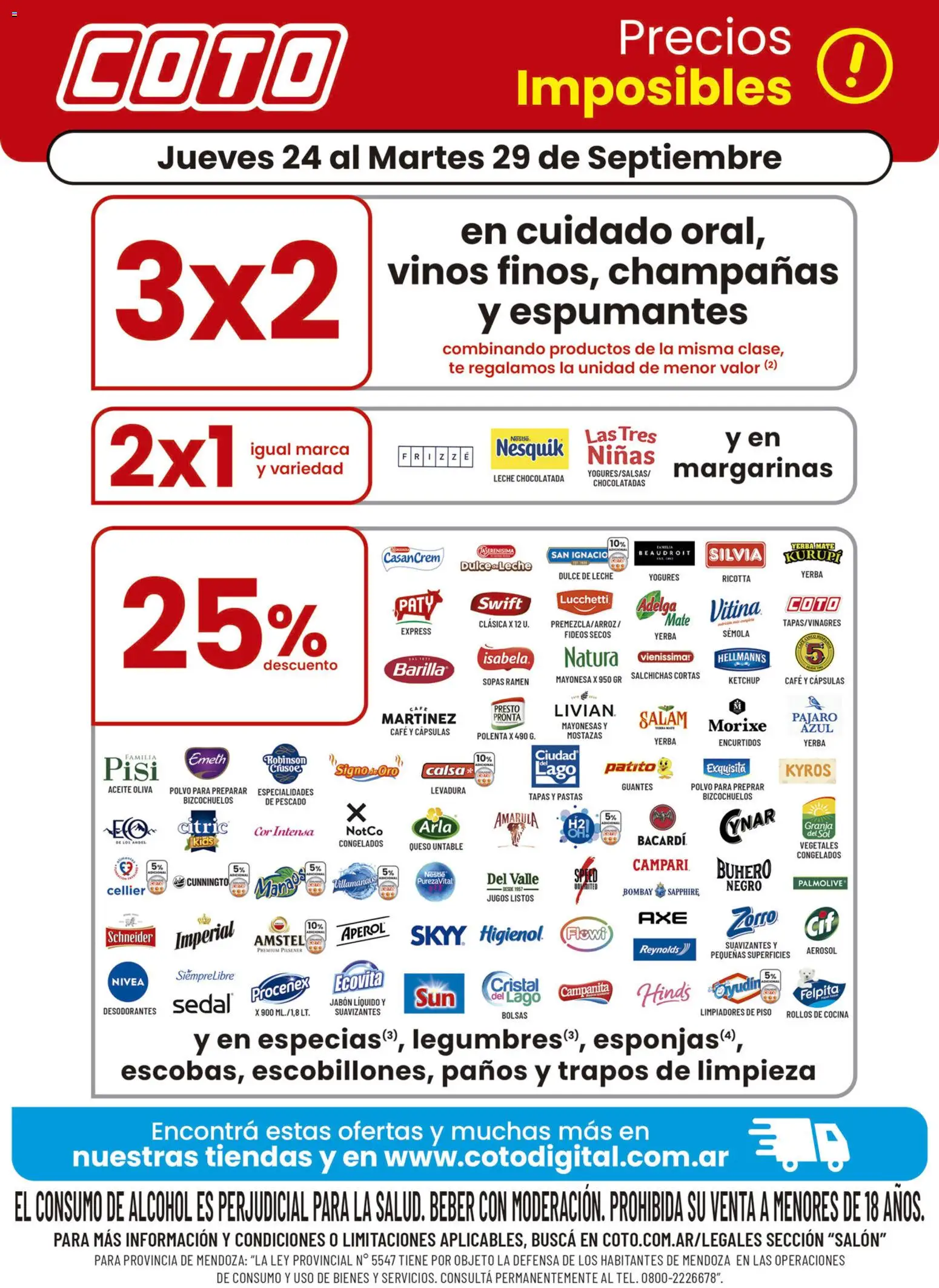 Vista previa del folleto de la tienda Coto válido desde el 24/09/2026 