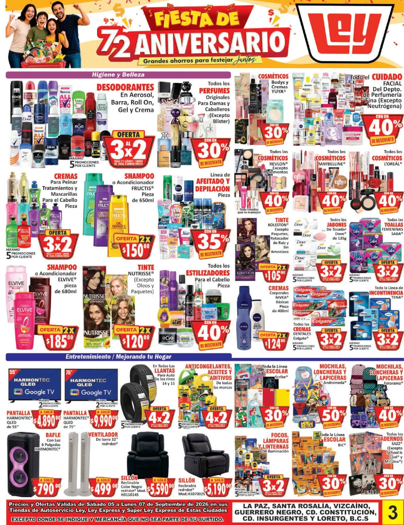 Vista previa las ofertas de la tienda Casa Ley - Casa Ley folleto Autoservicio La Paz, BCS desde el 05/09/2026 