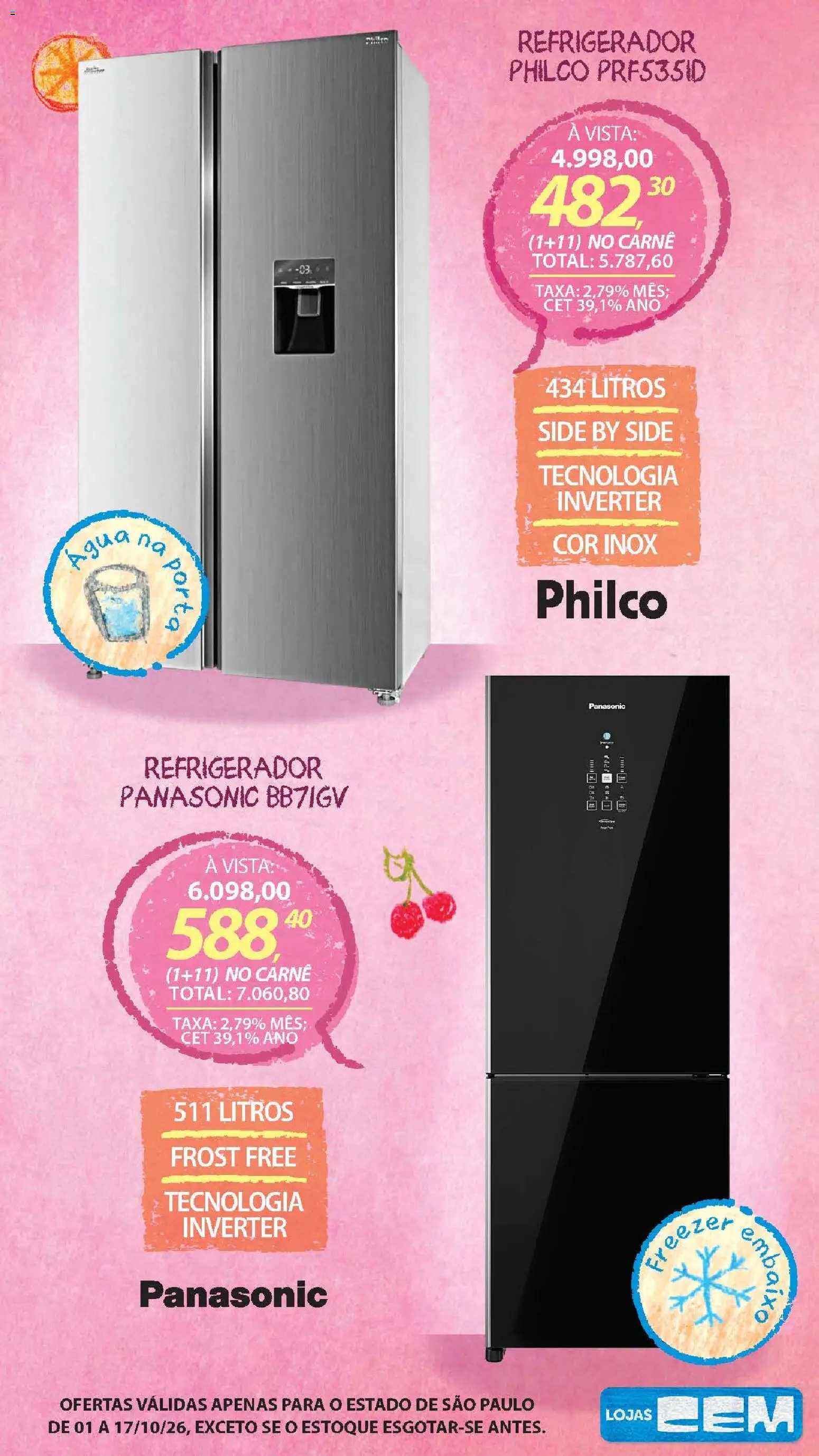 Ofertas Lojas Cem até 17/10/2026. - Página 62