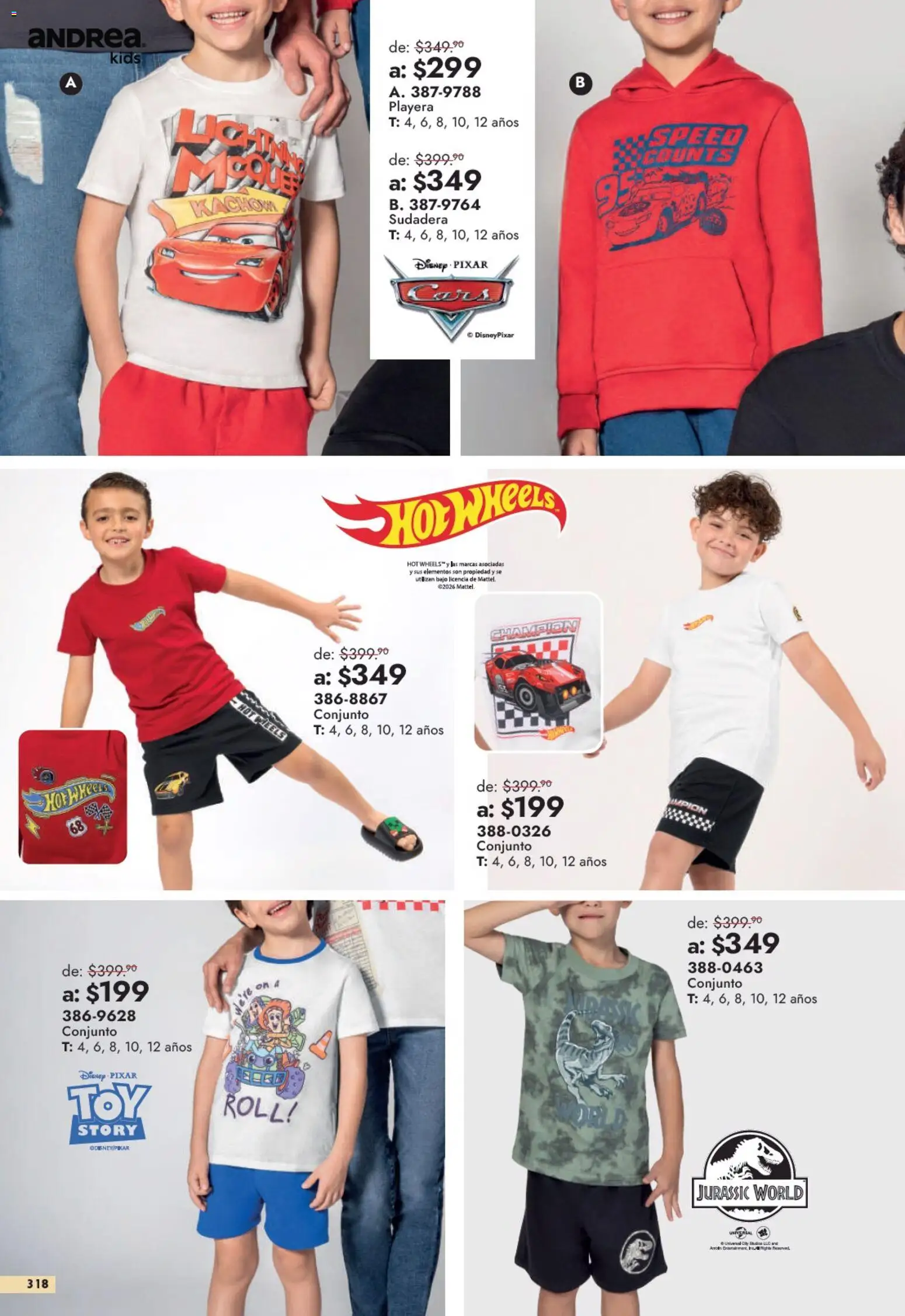 Vista previa las ofertas de la tienda Andrea - Andrea catálogo Outlet desde el 13/09/2026 