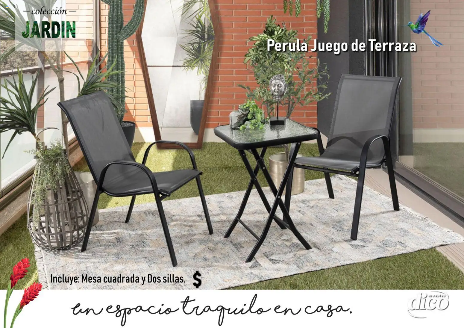 Vista previa las ofertas de la tienda Muebles Dico - Muebles Dico catálogo Coleccion Jardin desde el 14/04/2026 