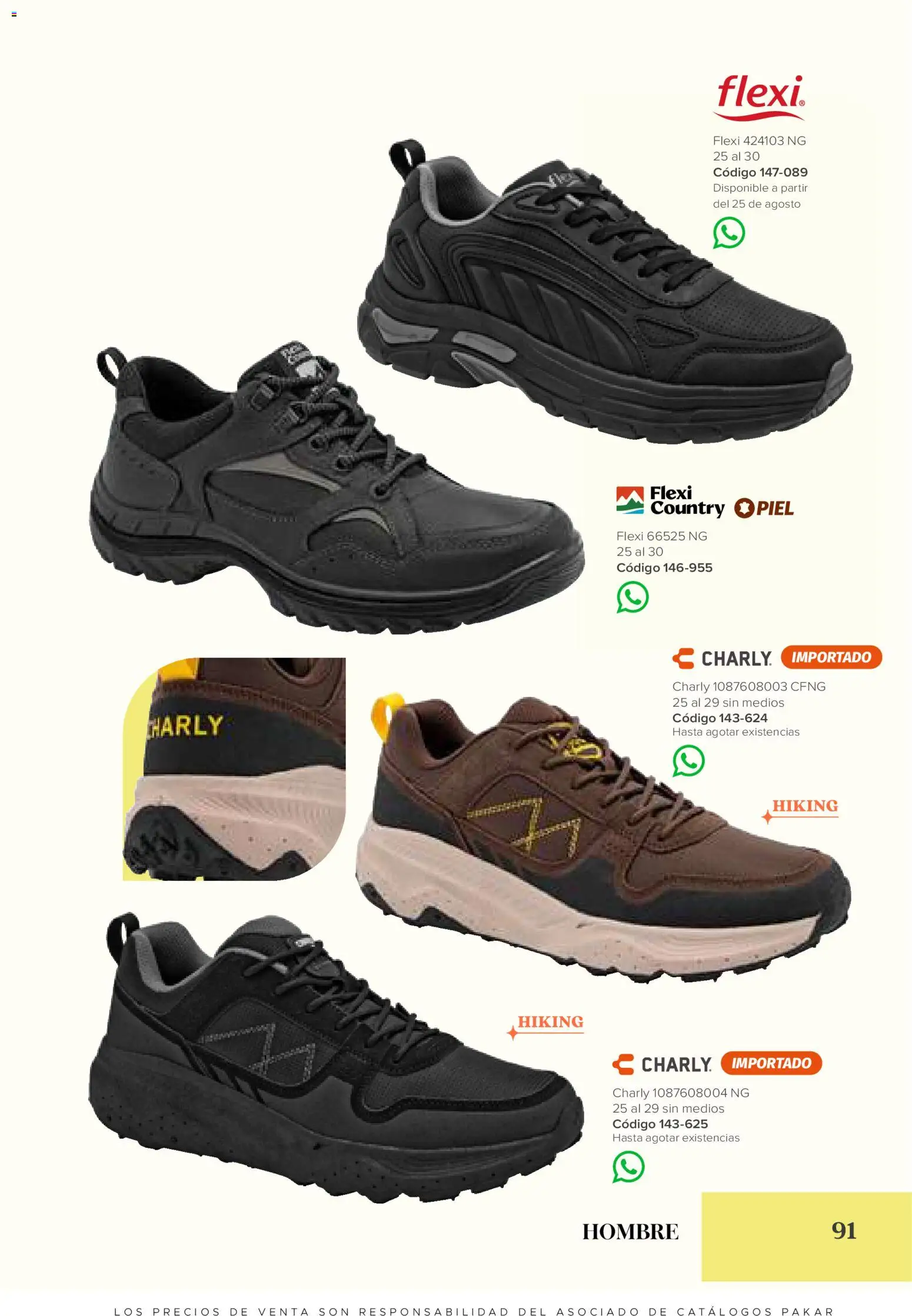 Vista previa las ofertas de la tienda SC Pakar - SC Pakar catálogo Hombre desde el 31/07/2026 