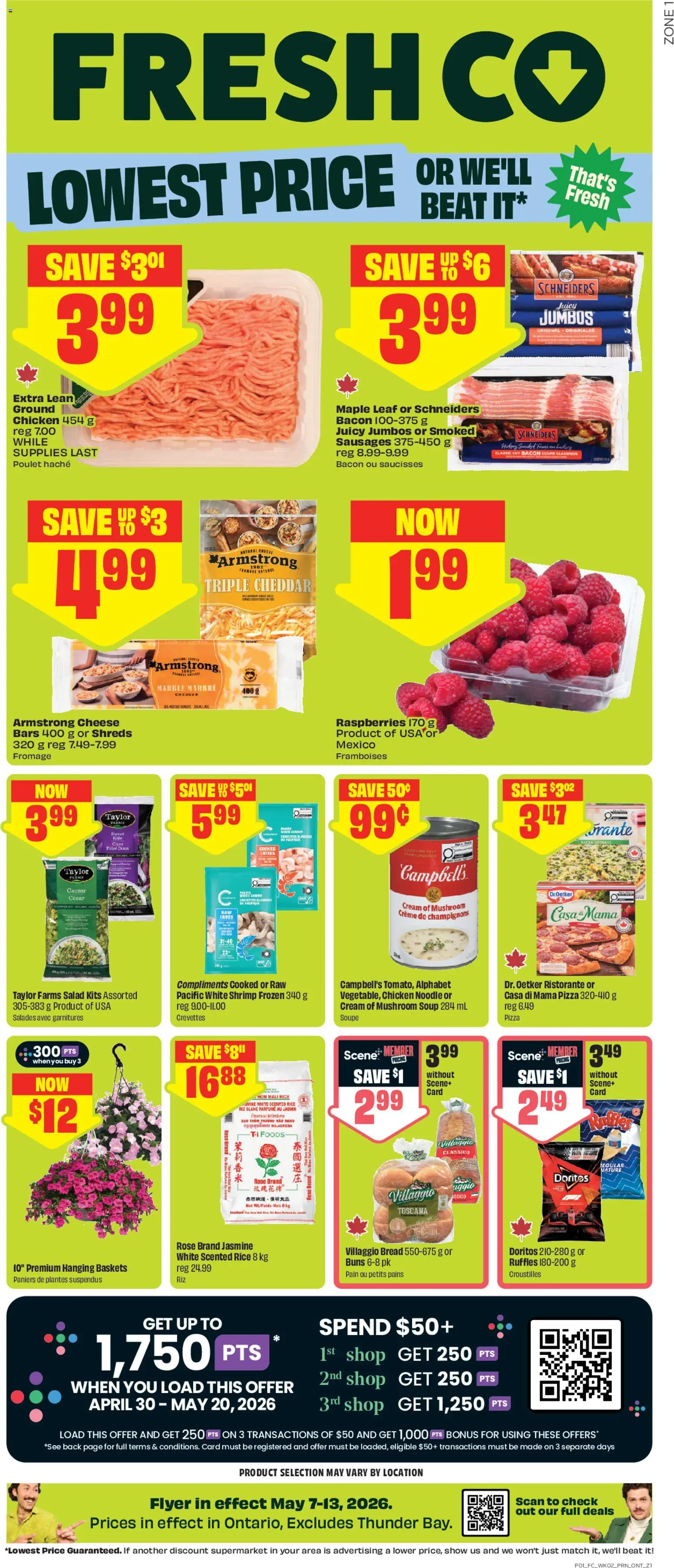 Preview of leaflet FreshCo weekly flyer / circulaire from shop FreshCo is valid from May 07, 2026