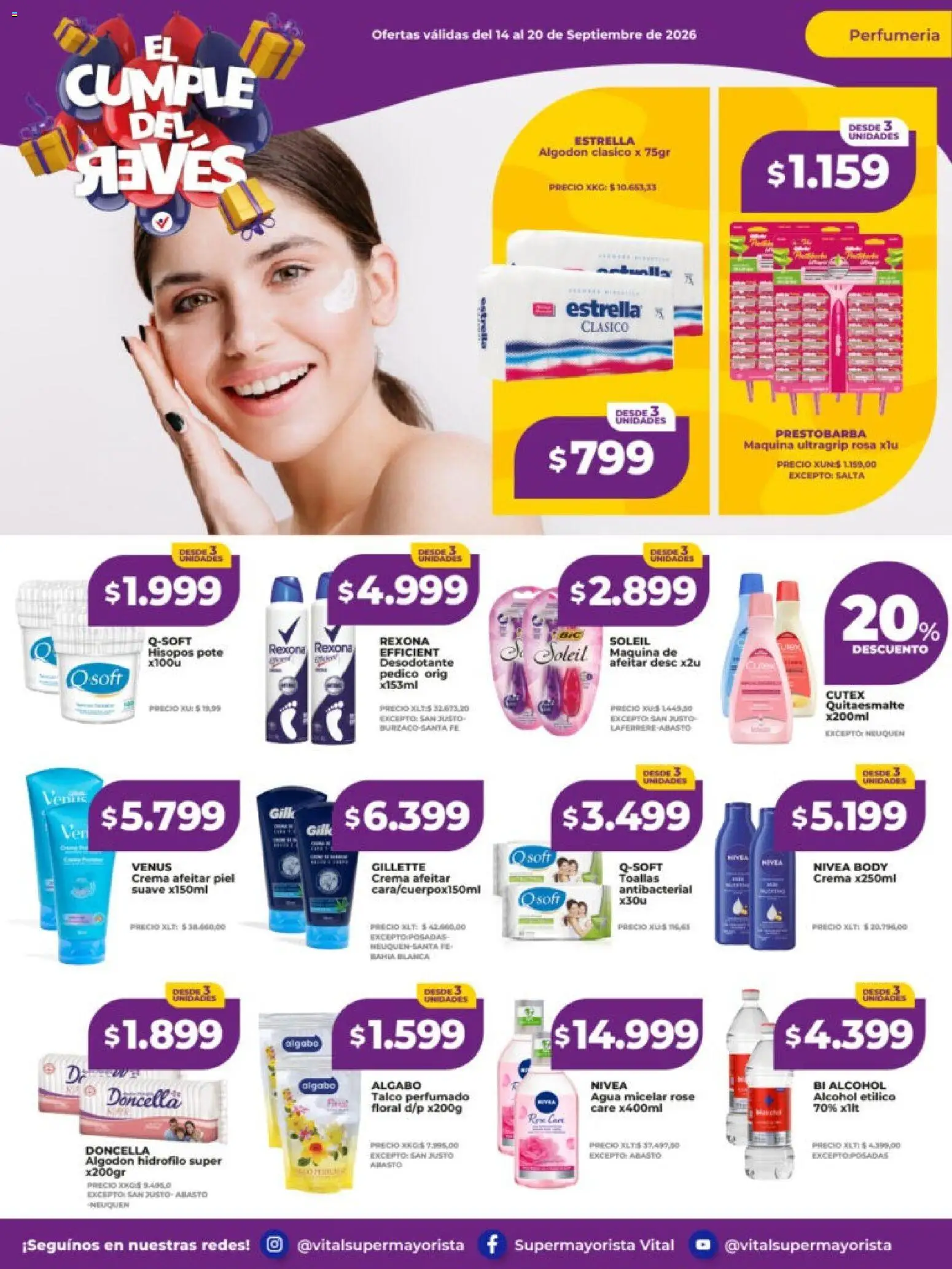 Vista previa del folleto de la tienda Vital válido desde el 14/09/2026 