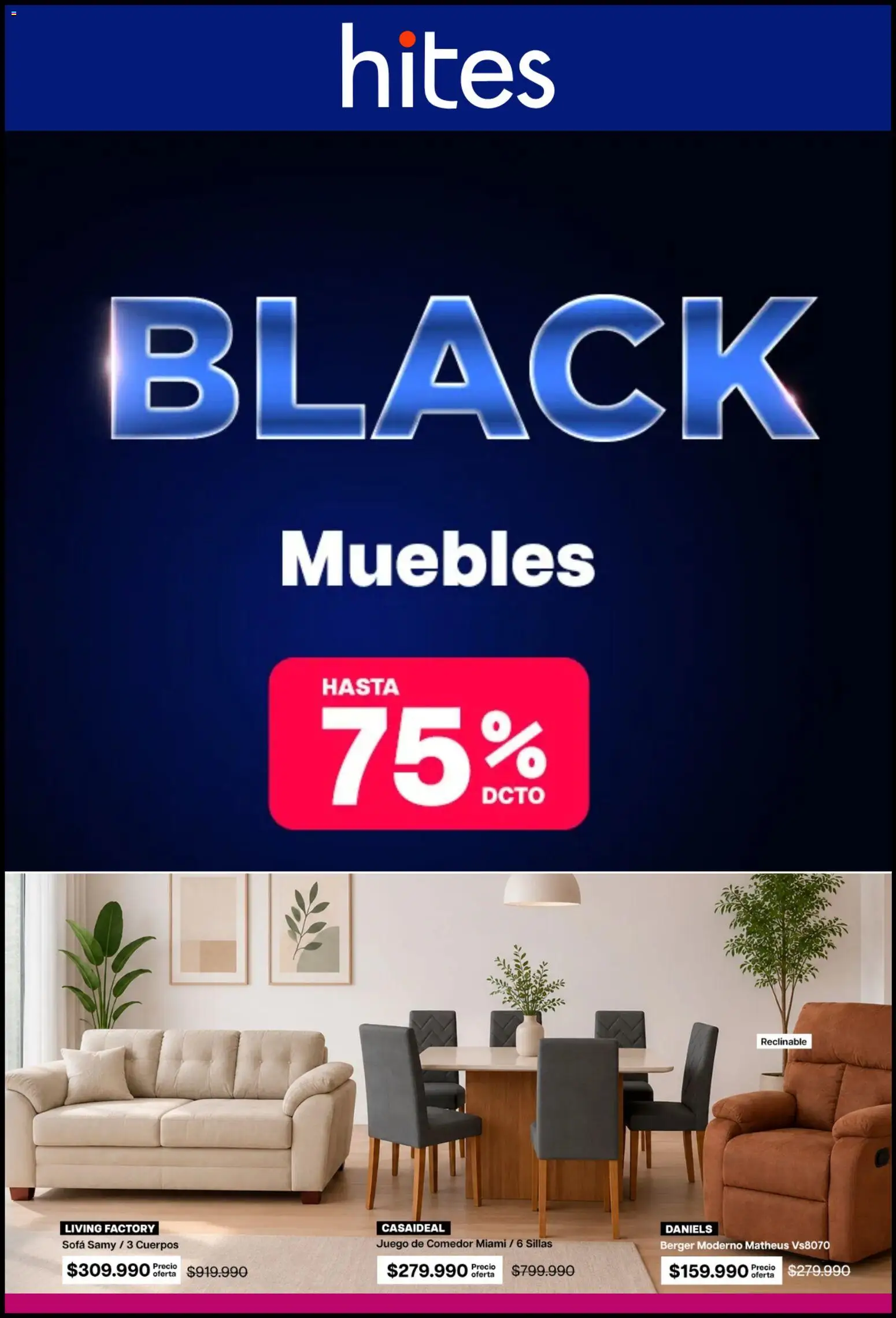 Folleto de la tienda Hites válido desde el 18.06.2026 