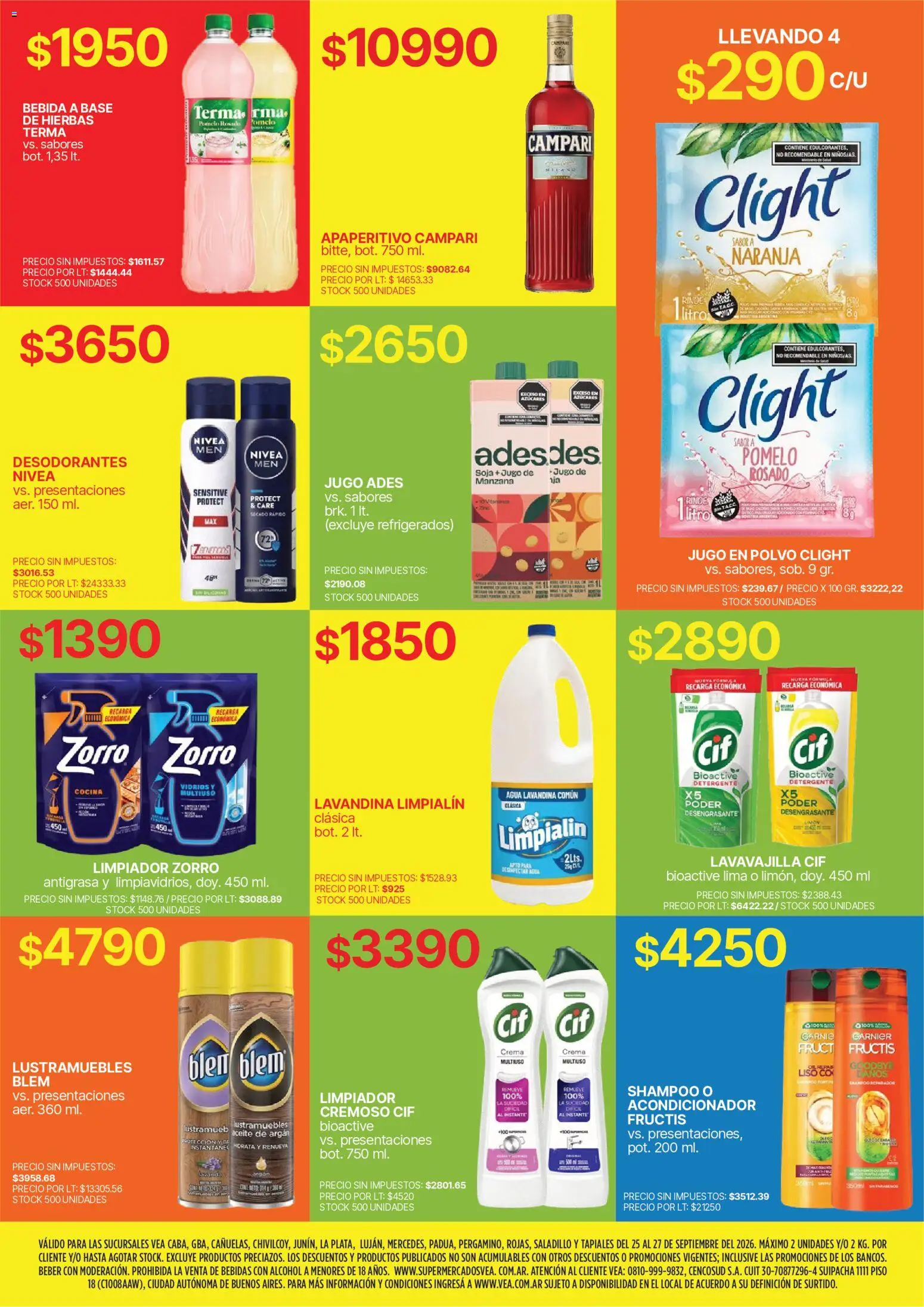 Vista previa del folleto de la tienda Vea válido desde el 25/09/2026 