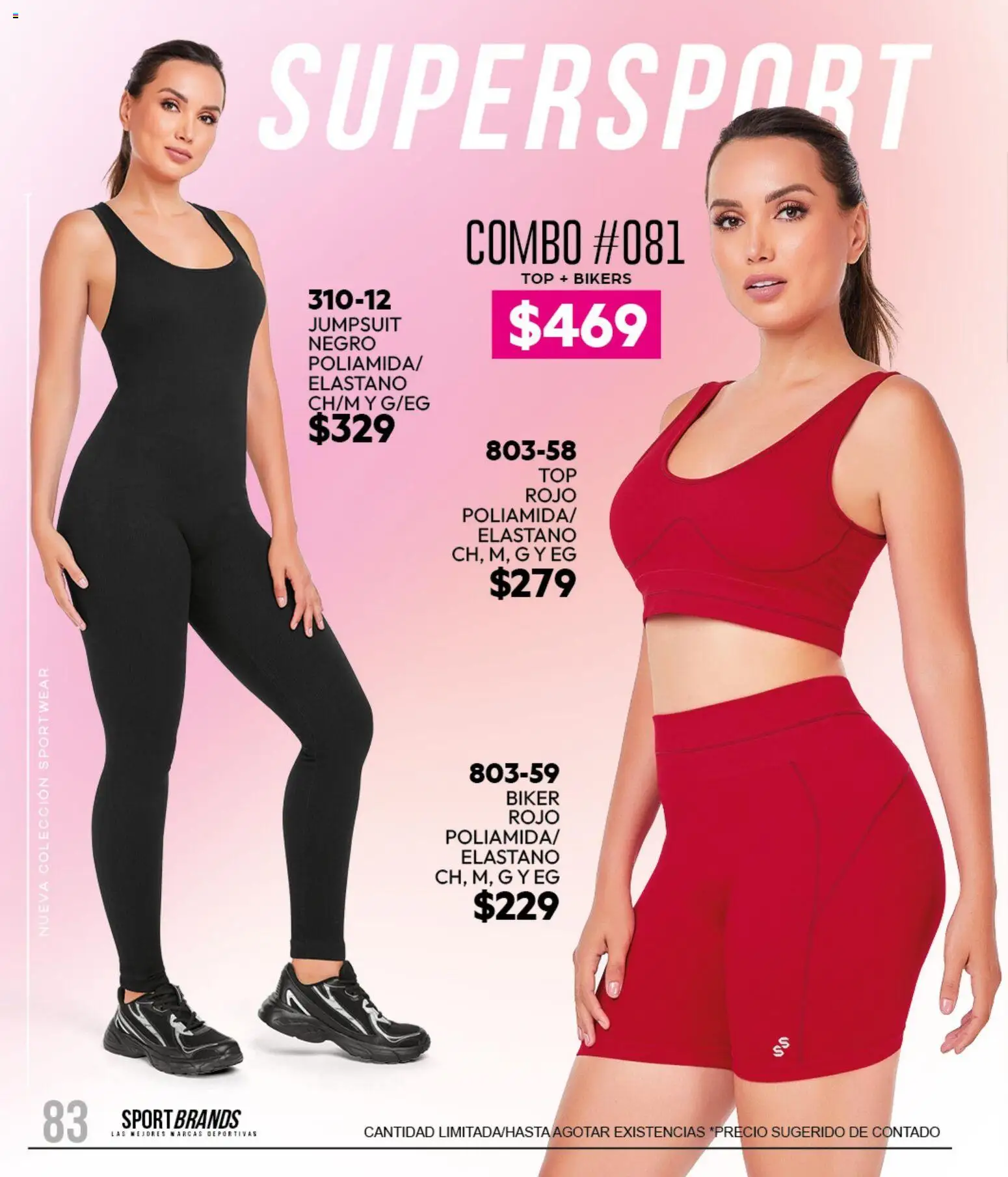 Vista previa las ofertas de la tienda Cklass - Cklass catálogo Sportbrands Dama Invierno desde el 11/09/2026 