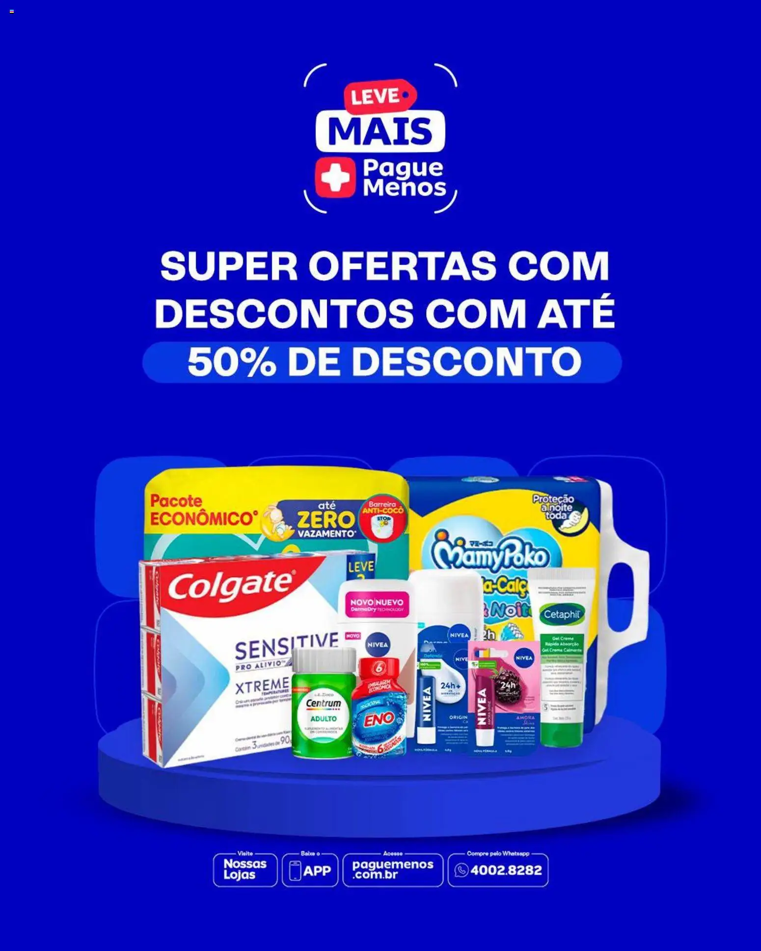 Pré-Visualização do folheto "Pague Menos - Catálogo atual" da loja Pague Menos válido a partir de 03/08/2026