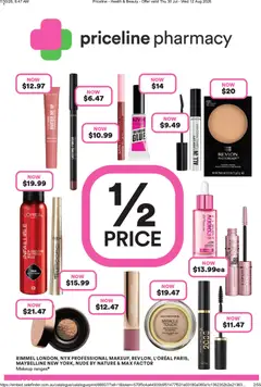 Preview of catalogue Priceline Pharmacy catalogue from shop Priceline Pharmacy valid 30/07/2026