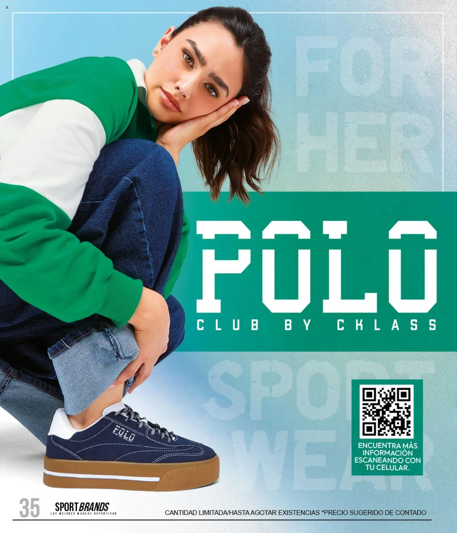 Vista previa las ofertas de la tienda Cklass - Cklass catálogo Sportbrands Dama Invierno desde el 11/09/2026 