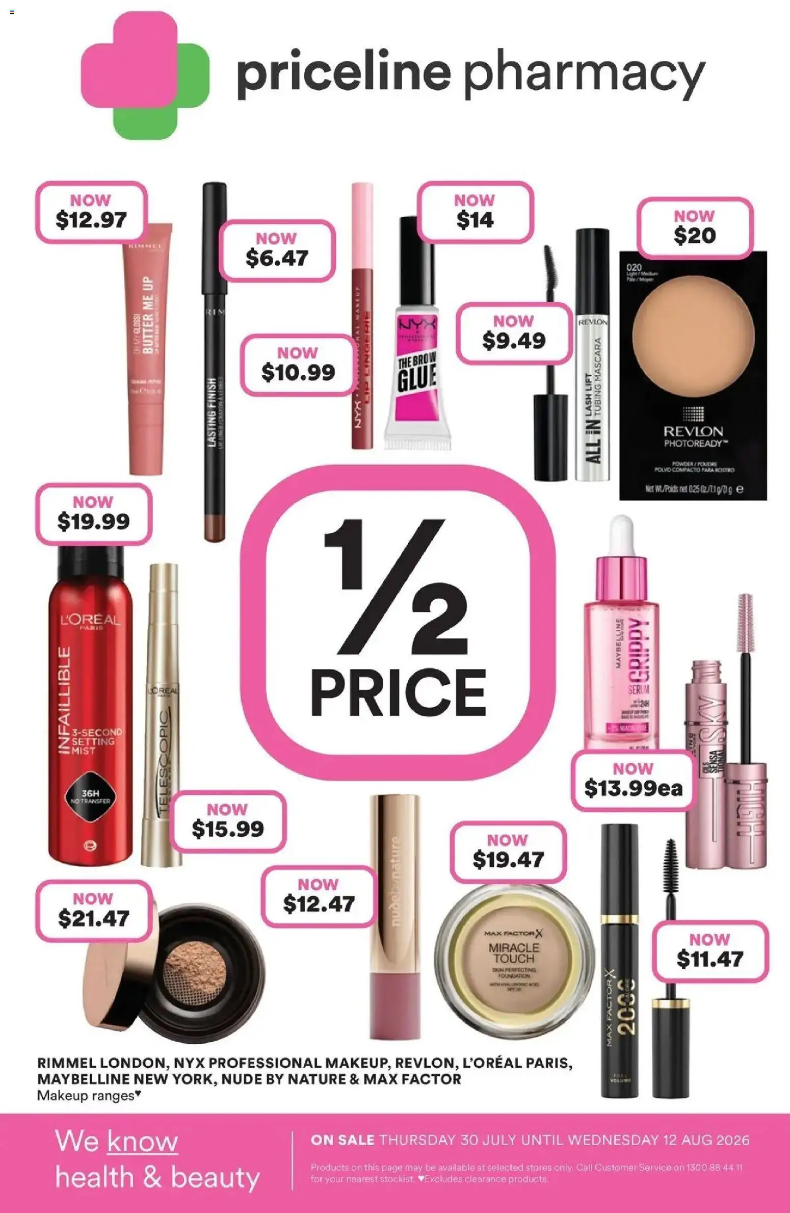 Preview of catalogue Priceline Pharmacy catalogue Bray Park from shop Priceline Pharmacy valid 30/07/2026