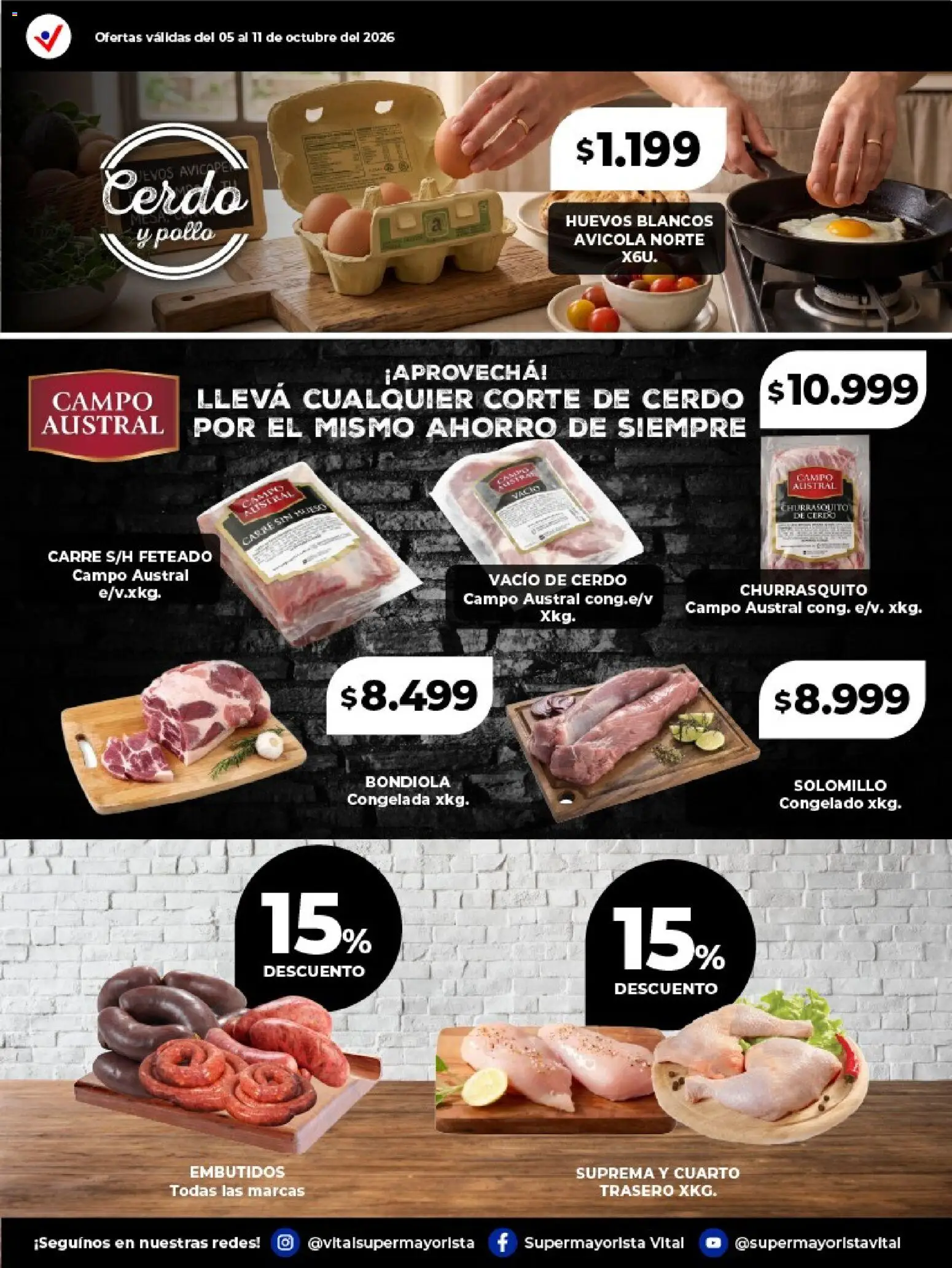 Vista previa del folleto de la tienda Vital válido desde el 05/10/2026 