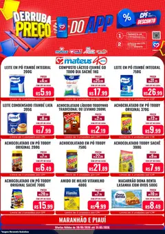 Pré-Visualização do folheto "Mateus ofertas Derruba Preço do App" da loja Mateus válido a partir de 20/05/2026