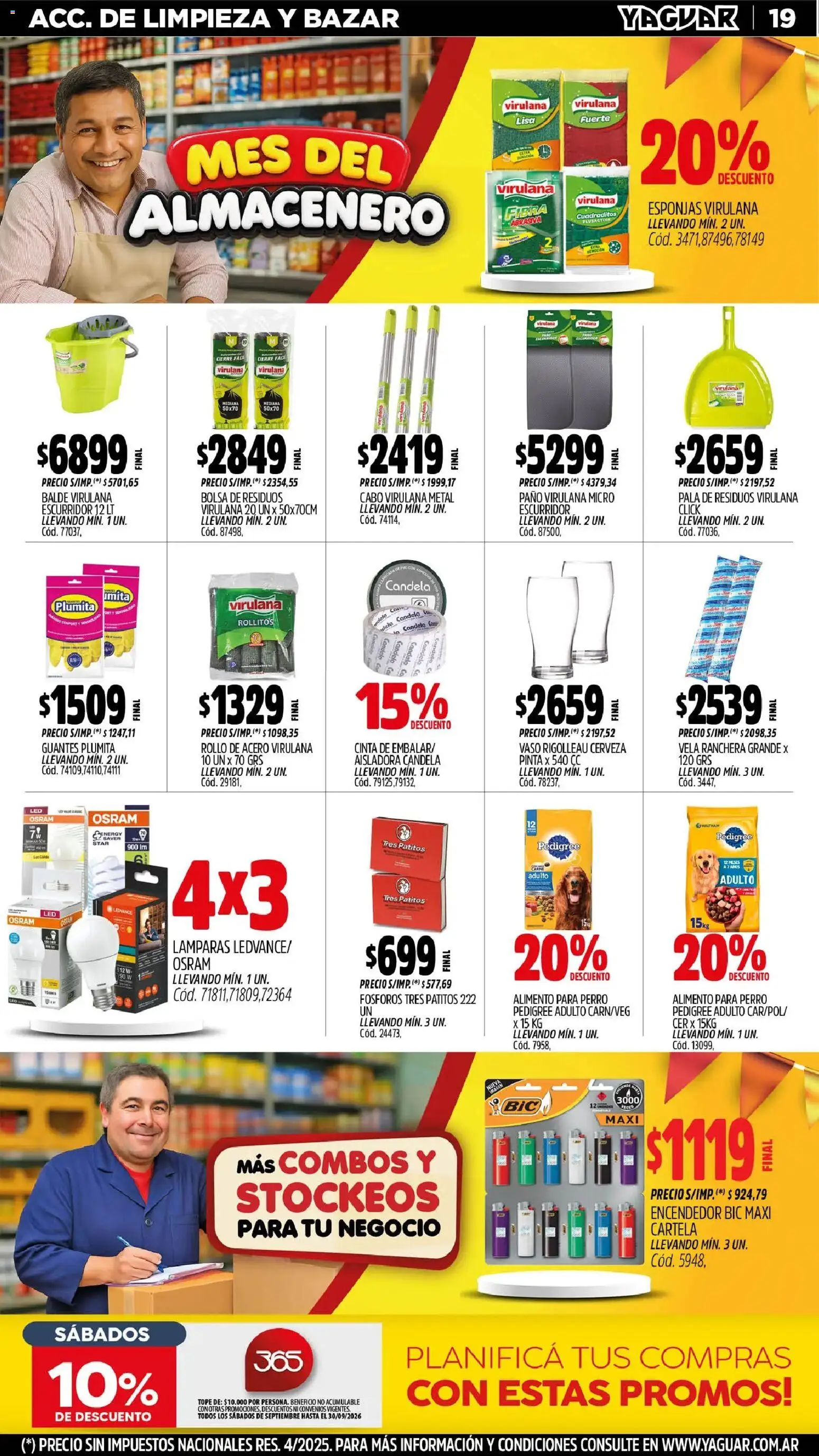 Vista previa del folleto de la tienda Yaguar válido desde el 31/08/2026 