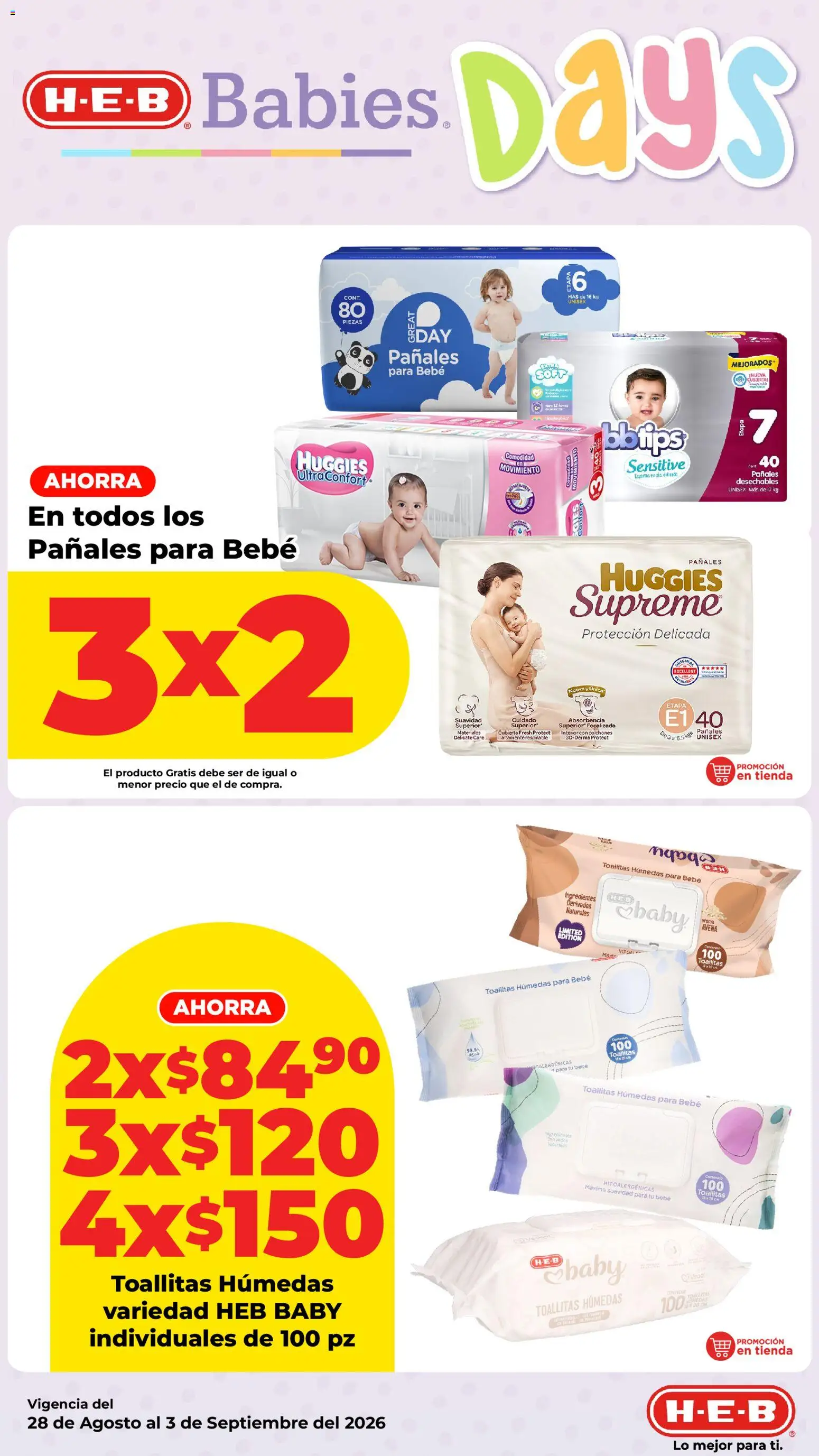 Vista previa las ofertas de la tienda H-E-B - H-E-B folleto desde el 28/08/2026 