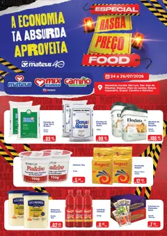 Pré-Visualização do folheto "Mateus ofertas Rasga Preço" da loja Mateus válido a partir de 24/07/2026