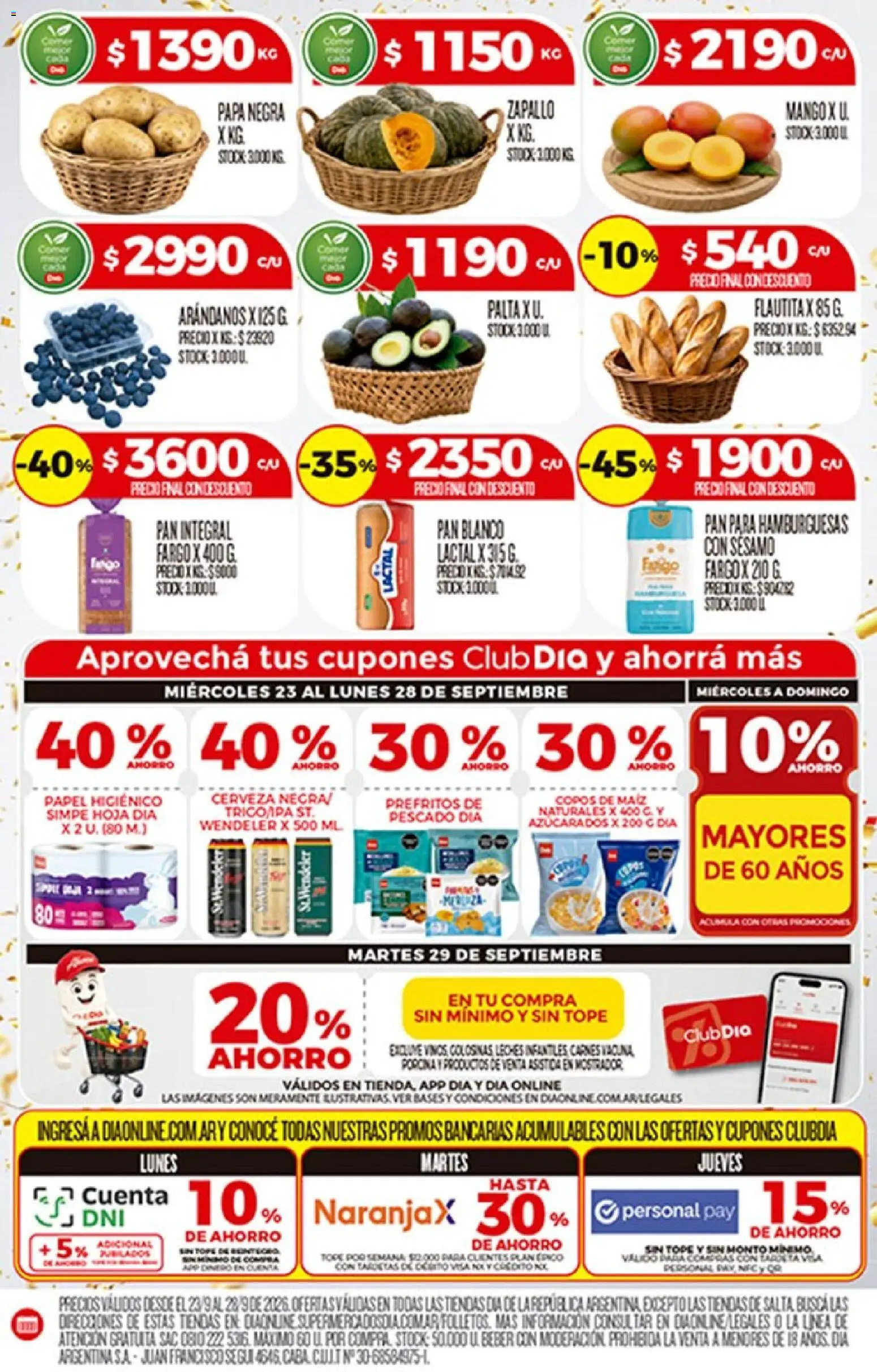 Vista previa del folleto de la tienda Dia válido desde el 23/09/2026 