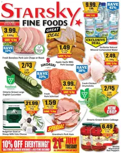 Un aperçu du dépliant Starsky weekly flyer / circulaire du magasin Starsky est valide à partir 2 juill. 2026