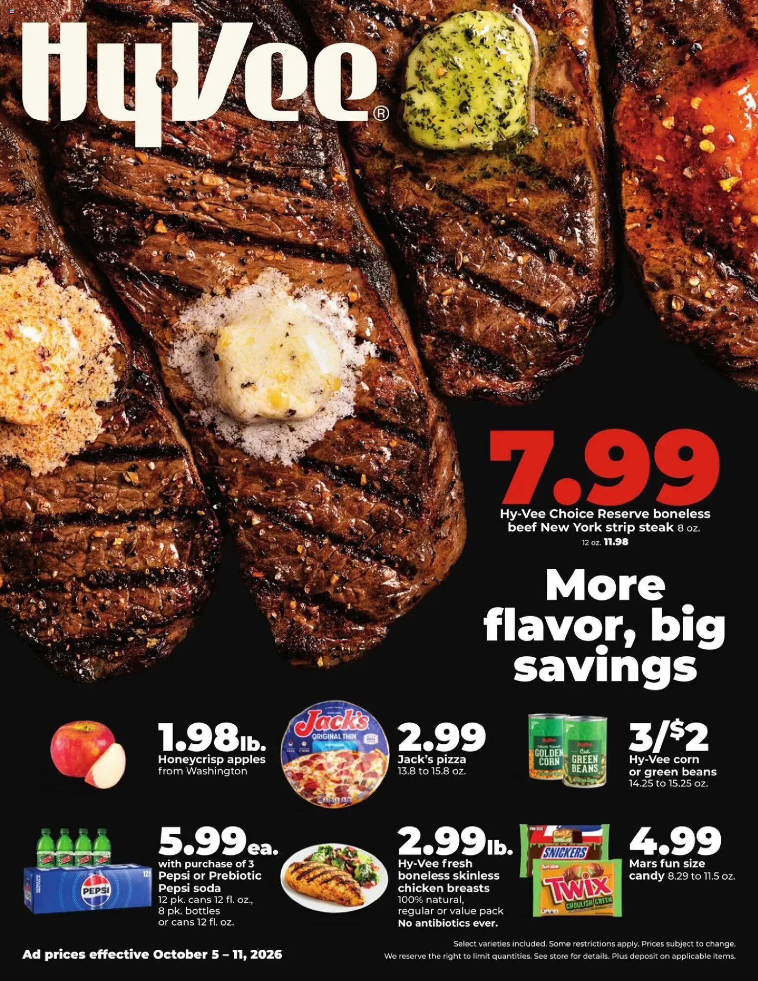 Ad Preview of HyVee HyVee Weekly Ad from 10/05/2026