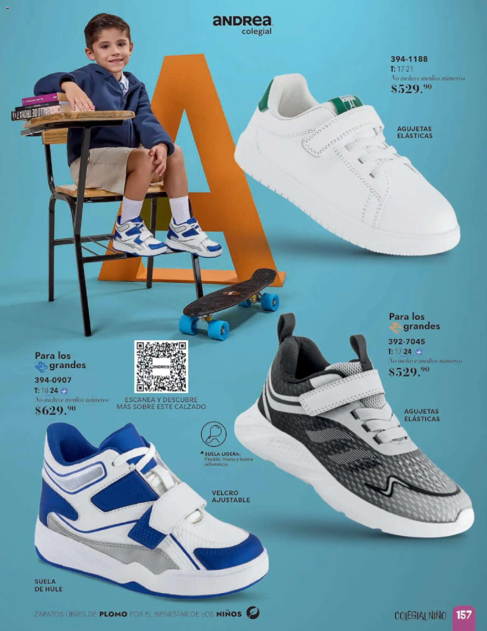Vista previa las ofertas de la tienda Andrea - Andrea catálogo Infantil desde el 24/05/2026 - Zapatos, Sobre