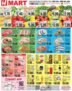 Ad Preview of Hmart Hmart ENGLISH/KOREAN - Hawaii from 05/29/2026