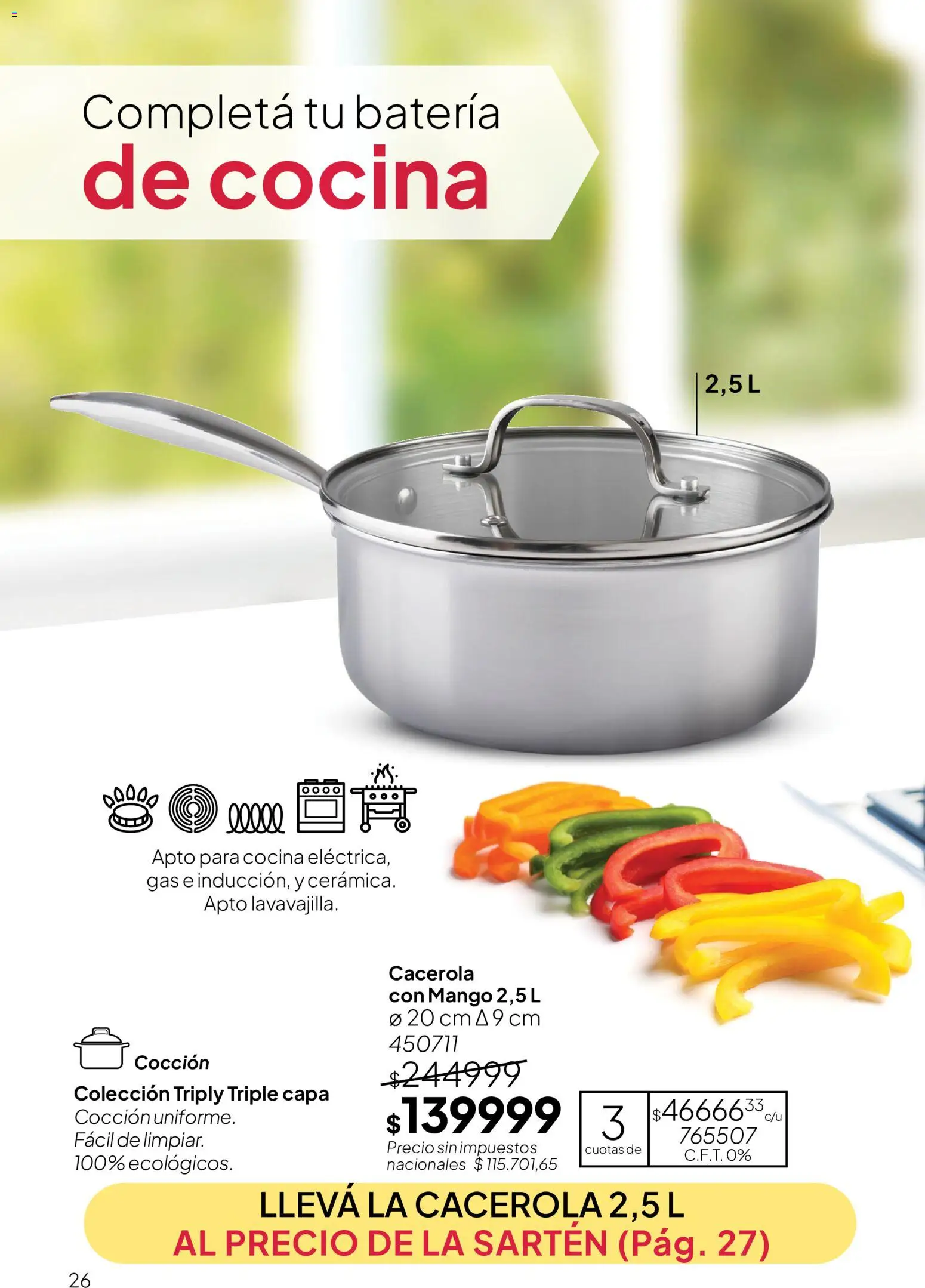 Vista previa del folleto de la tienda Tupperware válido desde el 01/09/2026 