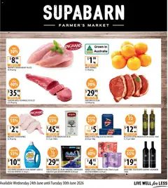 Preview of catalogue Supabarn catalogue from shop Supabarn valid 24/06/2026