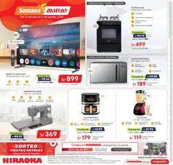 Vista previa de Catálogo Hiraoka - Semana Miray de la tienda Hiraoka válido desde 24/07/2026