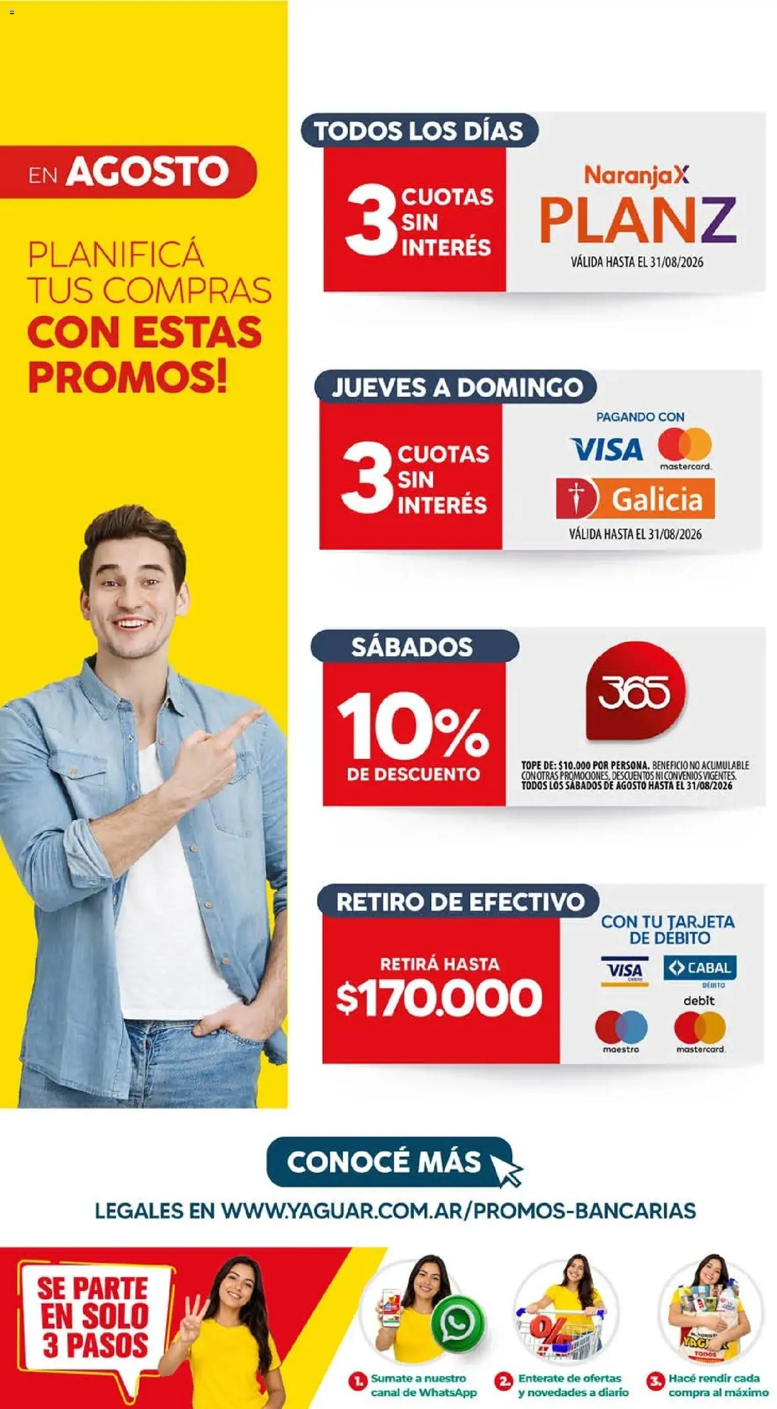 Vista previa del folleto de la tienda Yaguar válido desde el 24/08/2026 