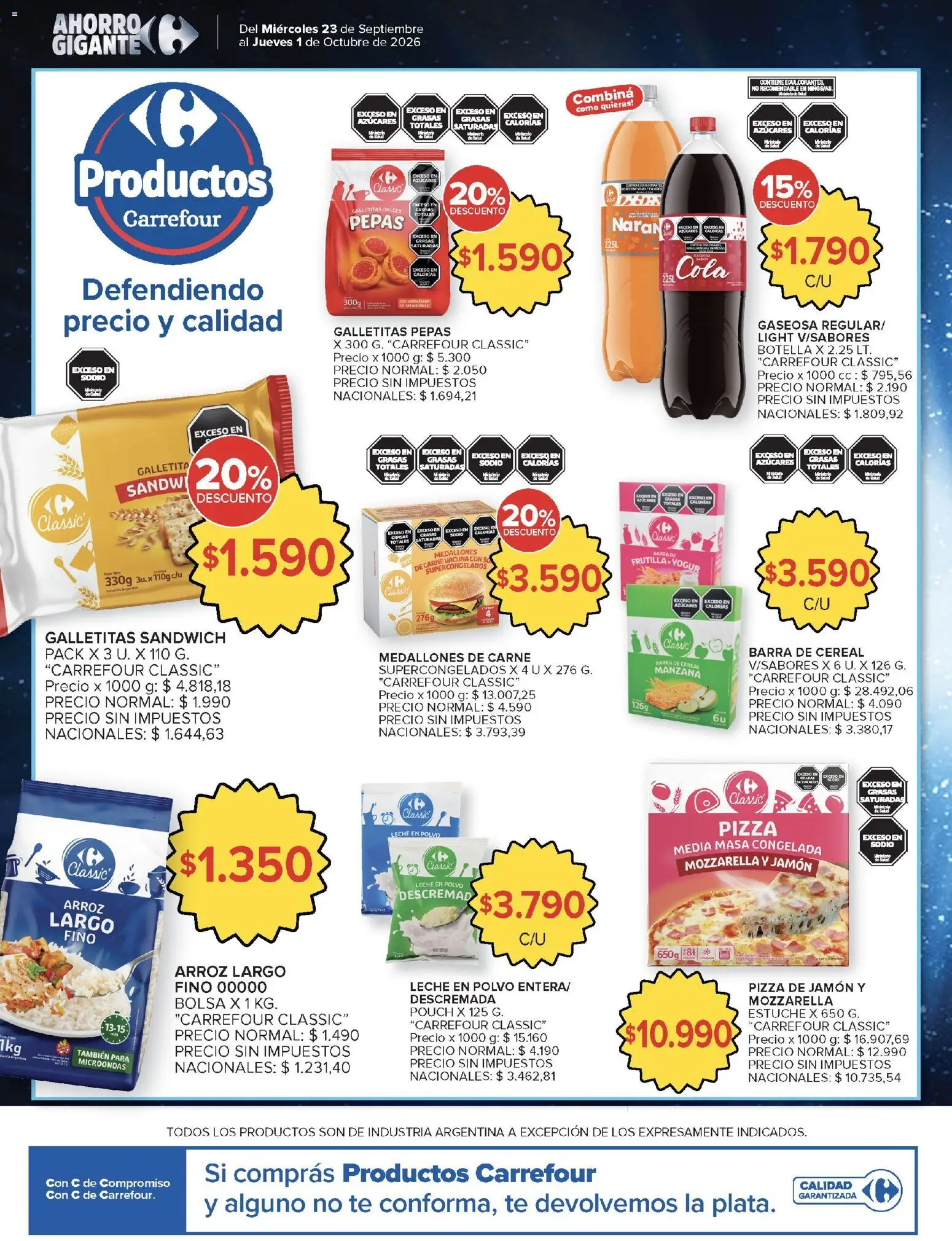 Vista previa del folleto de la tienda Carrefour válido desde el 23/09/2026 