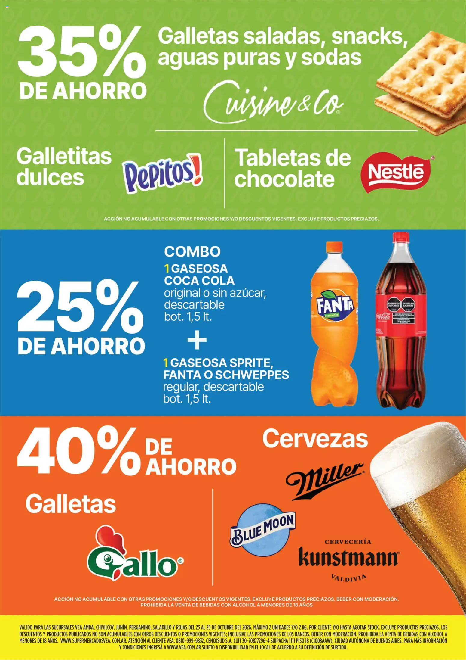 Vista previa del folleto de la tienda Vea válido desde el 23/10/2026 