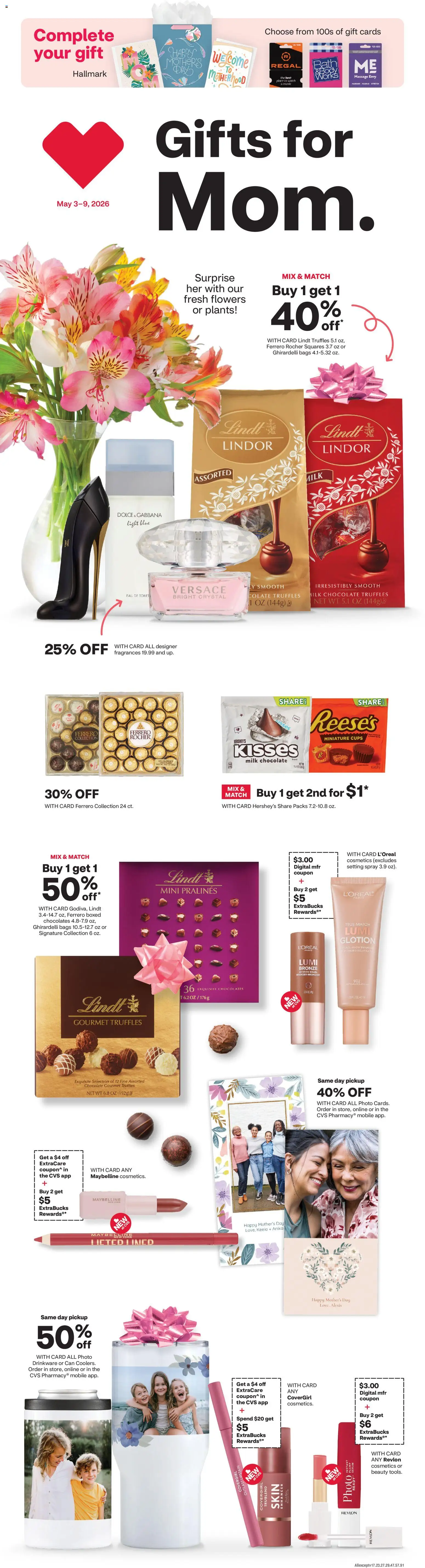 Ad Preview of CVS Pharmacy CVS Pharmacy Weekly Ad - CA from 05/03/2026