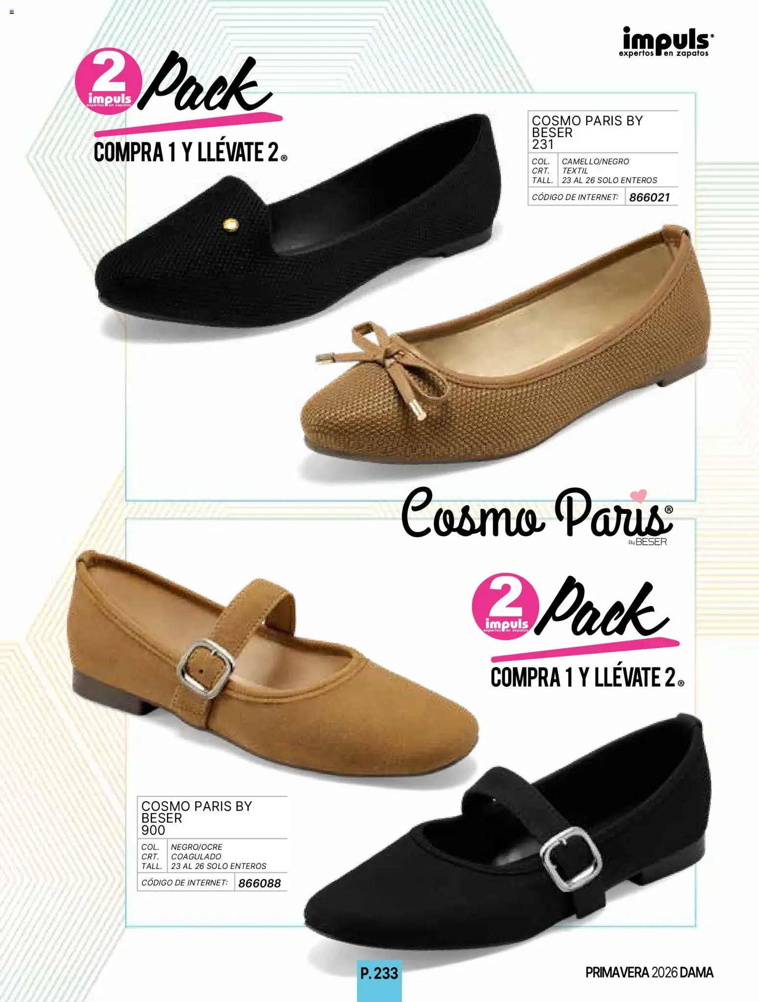 Vista previa las ofertas de la tienda Impuls - Catálogo Primavera desde el 01/01/2026 - Zapatos