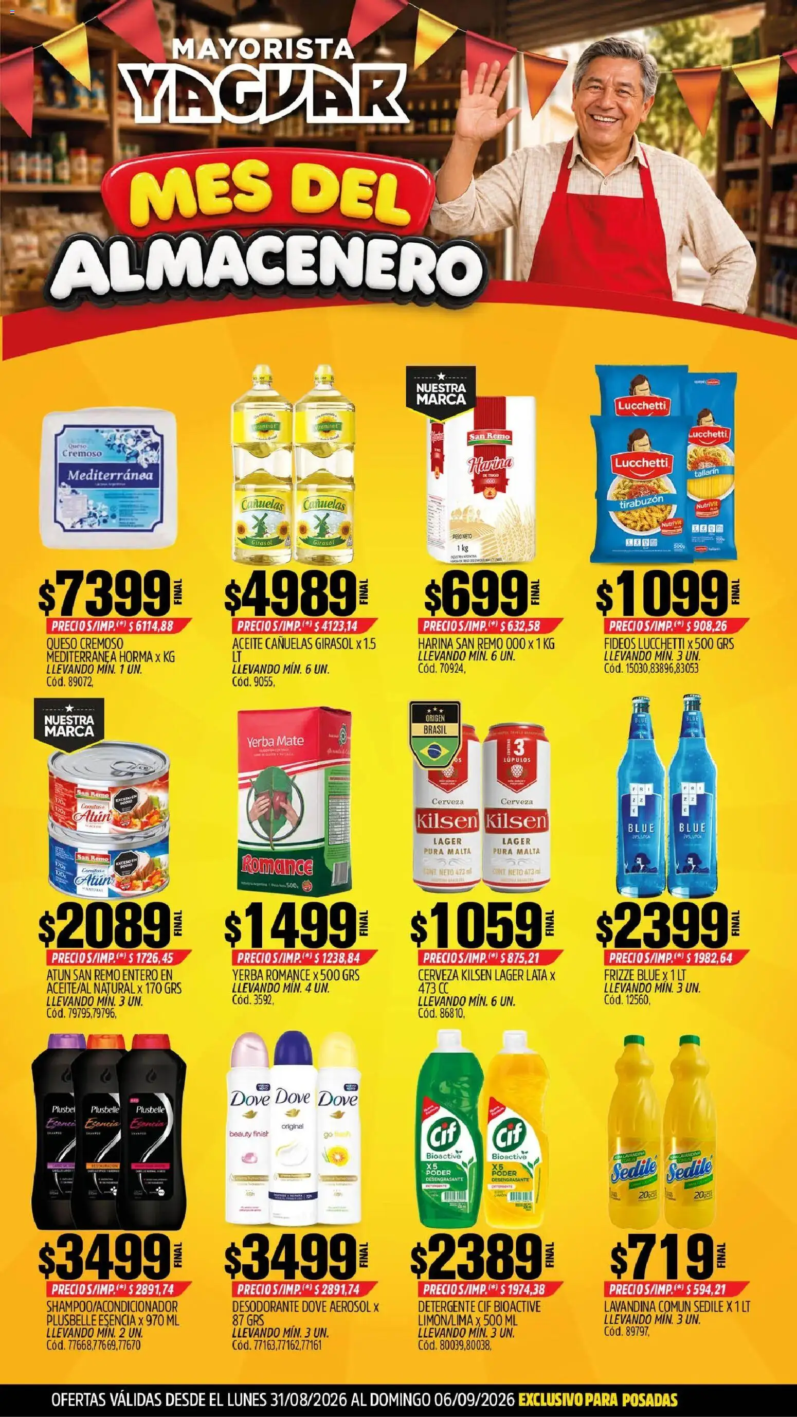 Vista previa del folleto de la tienda Yaguar válido desde el 31/08/2026 