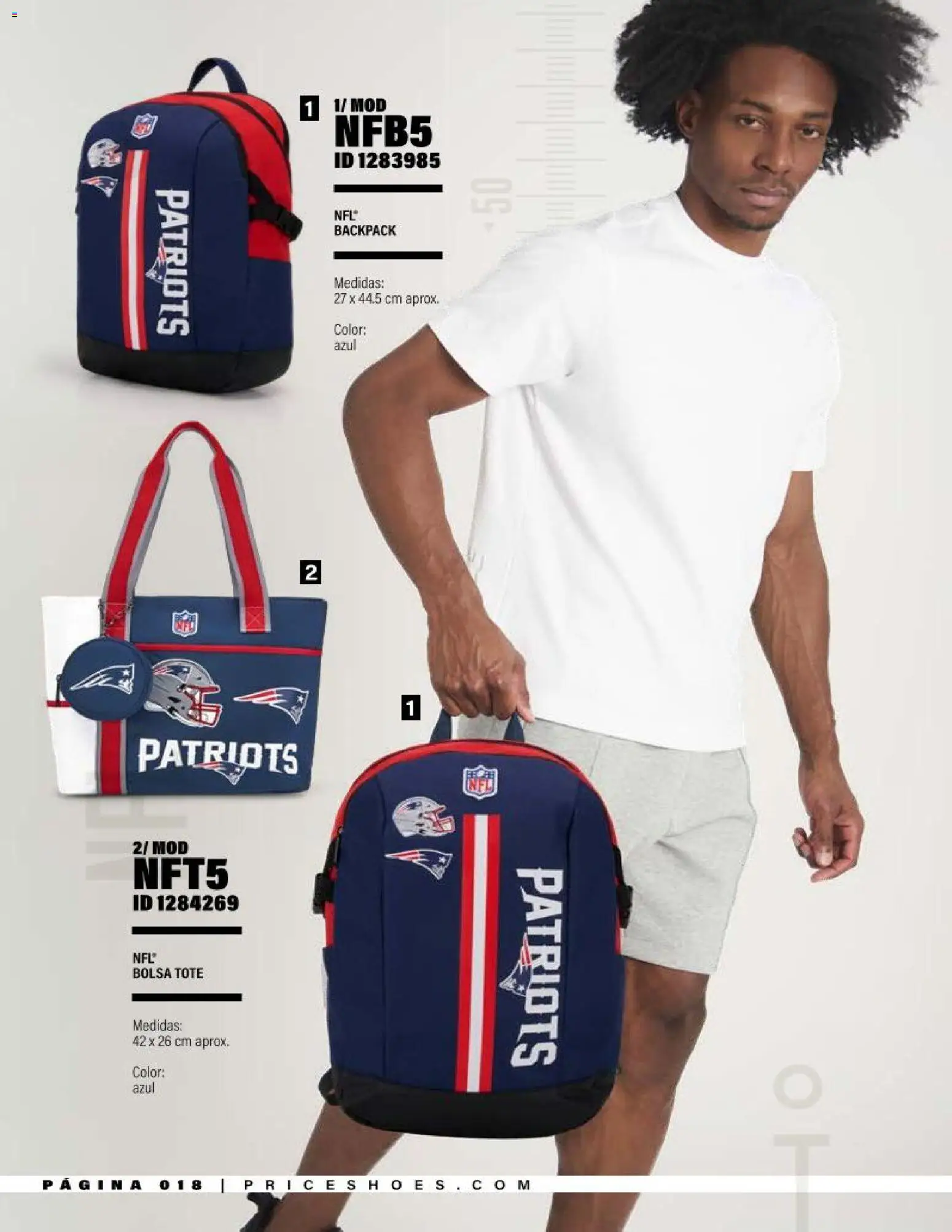 Vista previa las ofertas de la tienda Price Shoes - Price Shoes catálogo NFL desde el 01/09/2026 - Bolsa