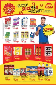 Pré-Visualização do folheto "Assaí Atacadista ofertas - PR" da loja Assaí Atacadista válido a partir de 03/08/2026