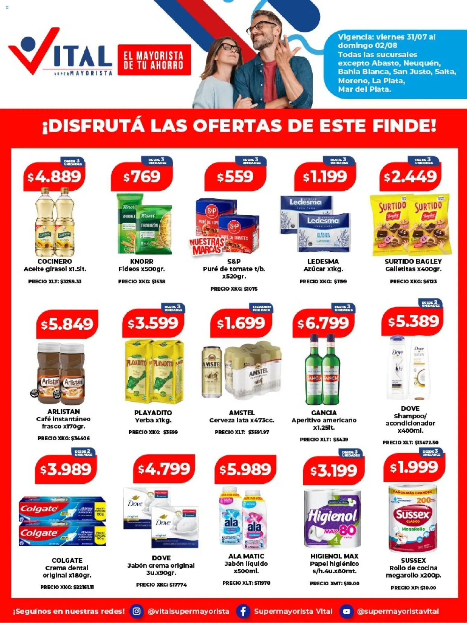Vista previa del folleto de la tienda Vital válido desde el 31/07/2026 