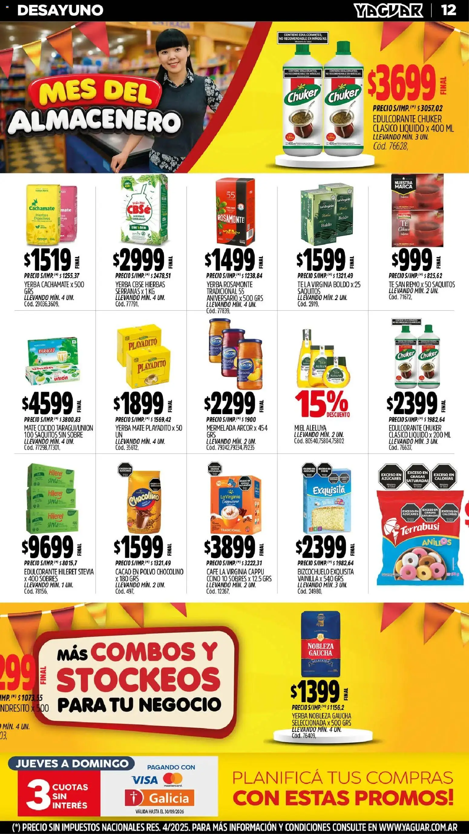 Vista previa del folleto de la tienda Yaguar válido desde el 31/08/2026 